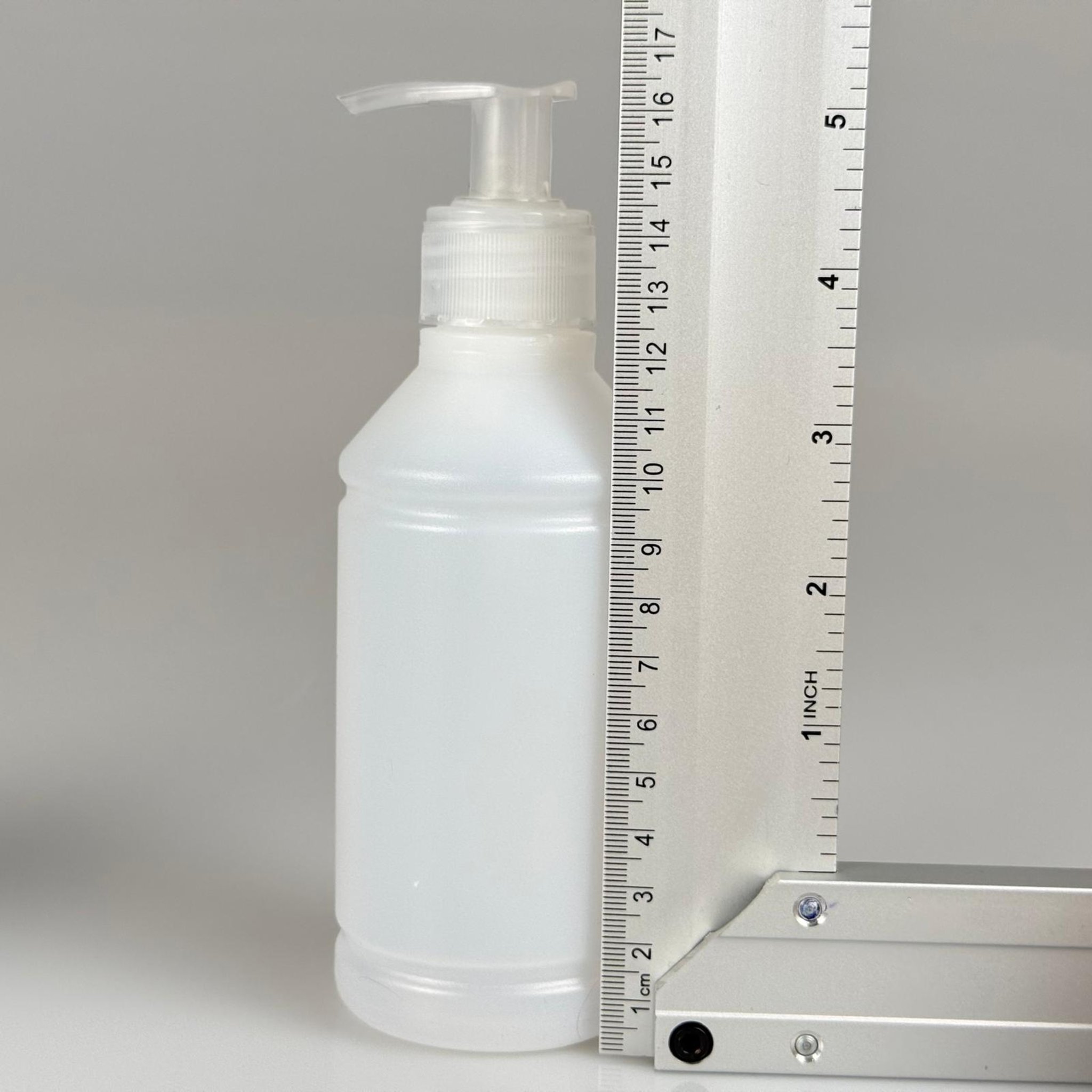 250 CC TİNER ŞİŞESİ - ŞEFFAF SIVI SABUN POMPALI - 250 ML KİMYASALA DAYANIKLI PLASTİK ŞİŞE - 0,25 LT POLİETİLEN ŞİŞE