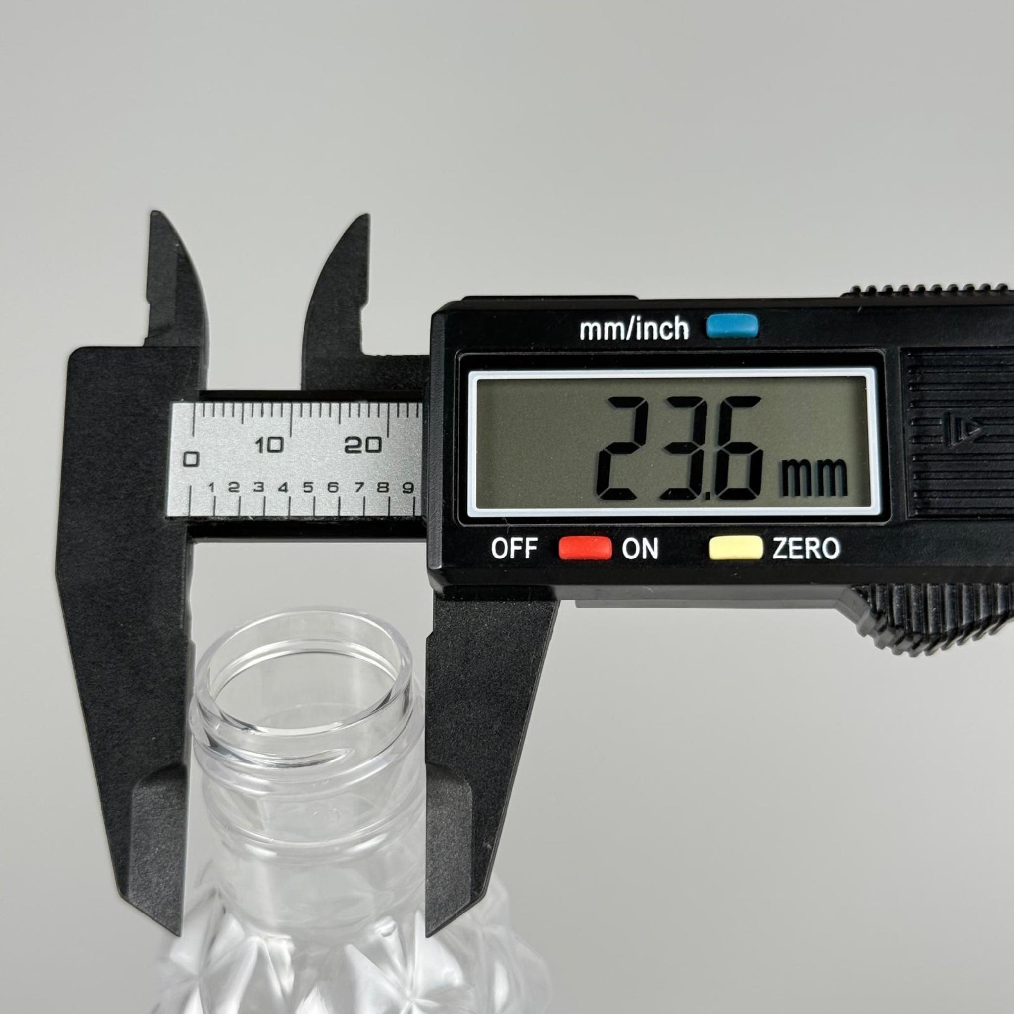 100 CC ŞEFFAF BALIKSIRTI PET ŞİŞE 24 MM İP