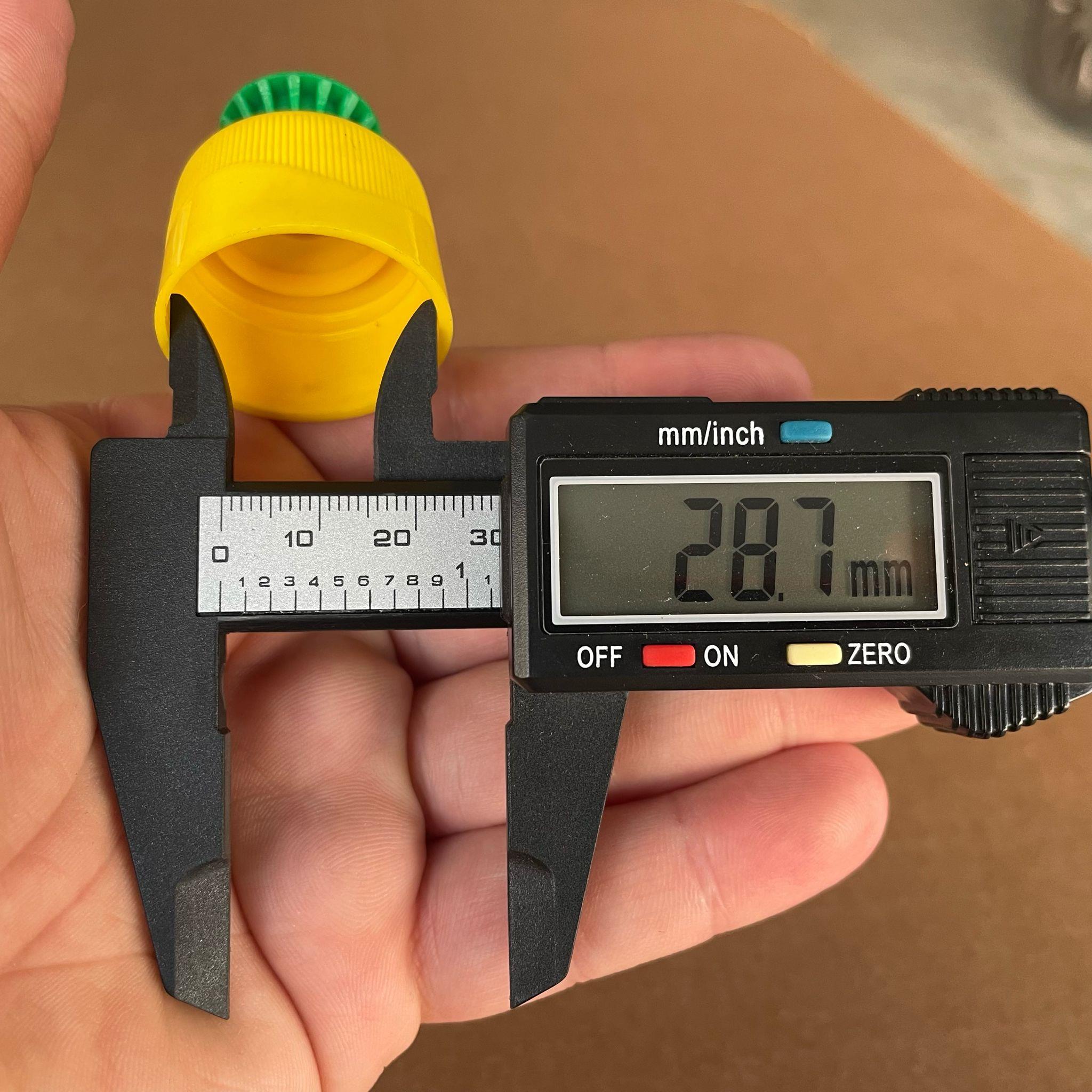 28 MM PUSH-PULL KAPAK ÜSTÜ YEŞİL ALTI SARI X
