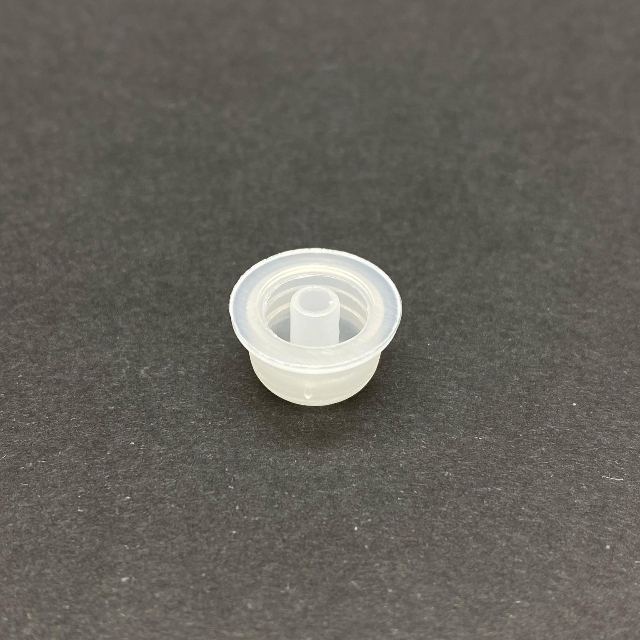 20 CC KOYU AMBER AMBER İÇTEN DAMLALIKLI (OPSİYONEL DAMLALIK) - BEYAZ KİLİTLİ KAPAKLI CAM ŞİŞE - 20 ML KOLONYA TIPALI CAM ŞİŞE