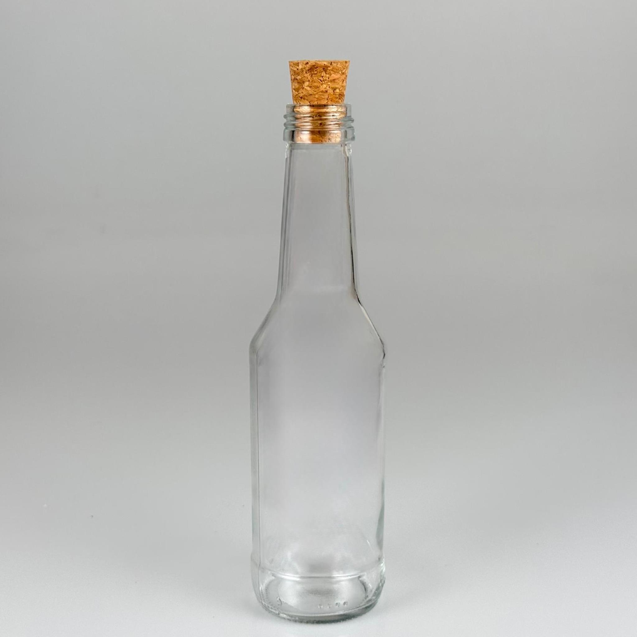 250 CC BOĞAZLI CAM ŞİŞE - MANTAR TIPALI - 250 ML MANTAR TIPALI ŞİŞE