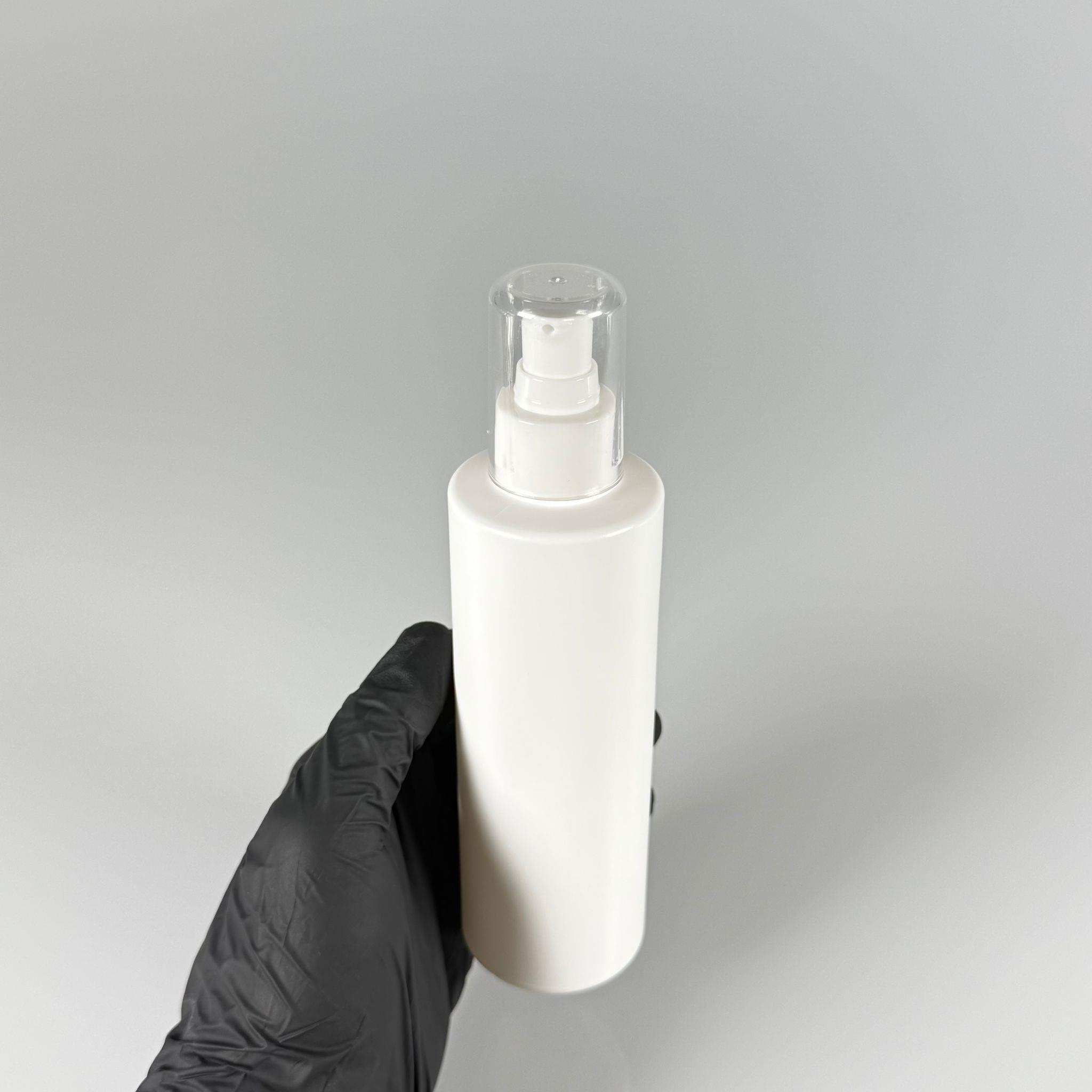 200 CC (SİLME 250 CC) BEYAZ SİLİNDİR MODEL MAT SERT POLİETİLEN ŞİŞE - BEYAZ LOSYON POMPALI - 200 ML KREM POMPALI BEYAZ PLASTİK ŞİŞE (YOĞUN KIVAMLI SIVILARDA KULLANILIR)