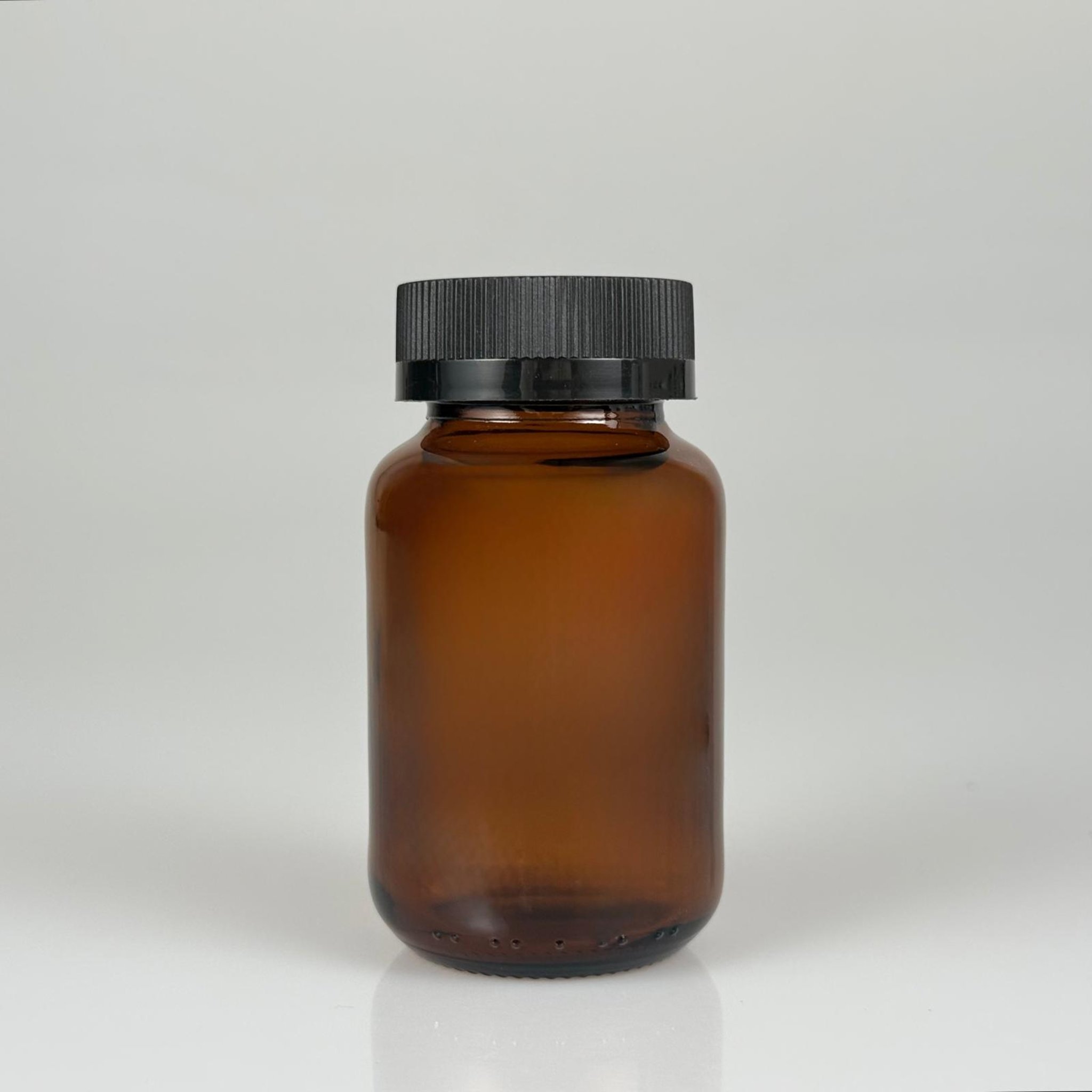 120 CC AMBER CAM TABLET ŞİŞESİ - 38 SİYAH ÇOCUK KİLİTLİ KAPAK TAKIM - 120 ML (SİLME 133 ML) KAPSÜL KUTUSU - İLAÇ ŞİŞESİ - MEDİKAL HAP ŞİŞESİ - FARMASÖTİK KAVANOZ