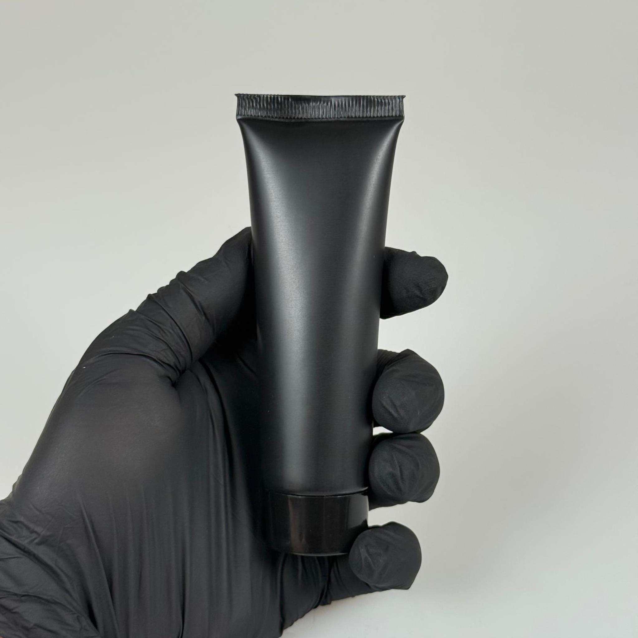KOZMETİK İÇİN SİYAH BOŞ KREM TÜPÜ KAPAKLI - 50 ML - MERHEM TÜPÜ - PLASTİK MANÜEL DOLDURULABİLİR BOŞ TÜP - LİPGLOSS TÜP - DUDAK PARLATICISI TÜPÜ - BAL DOLUMU İÇİN PLASTİK TÜP