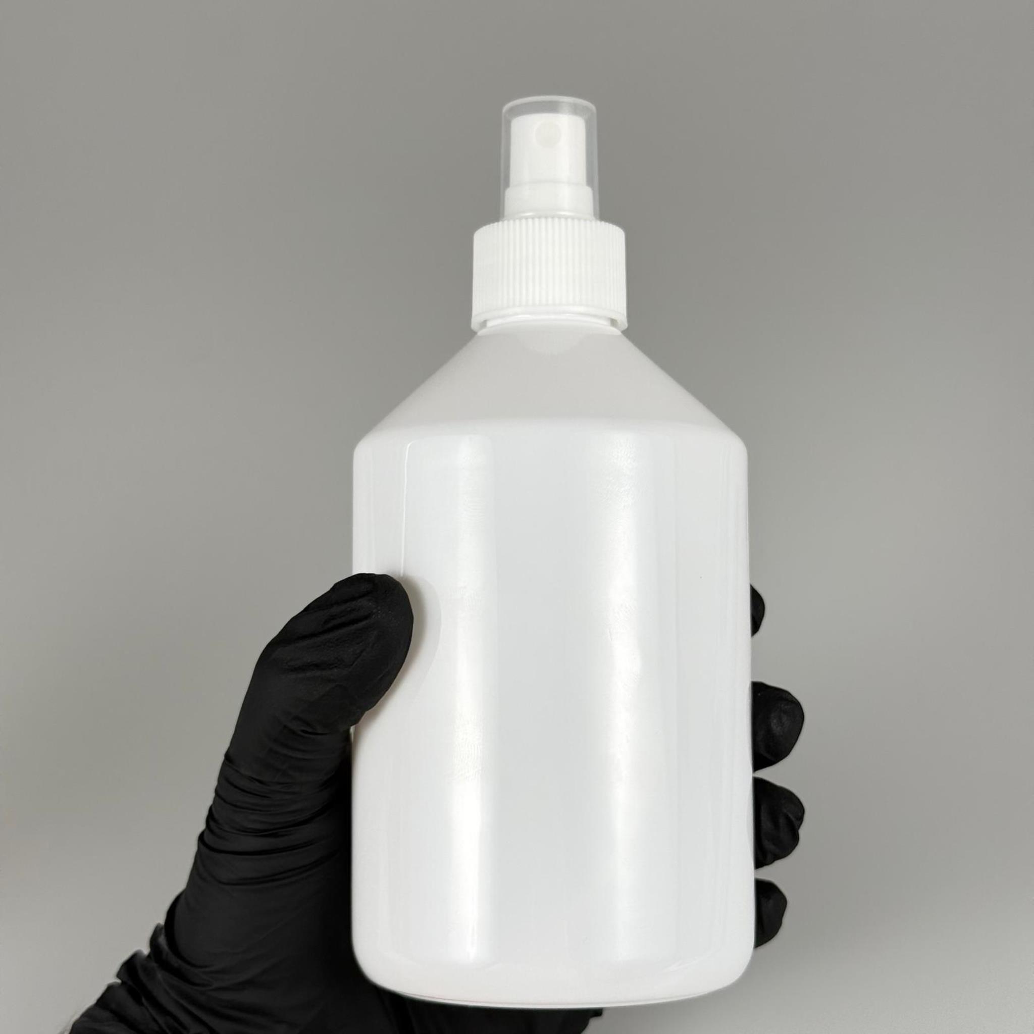 500 CC BEYAZ PET ŞİŞE - 500 ML BEYAZ PLASTİK ŞİŞE BEYAZ PARMAK SPREYLİ