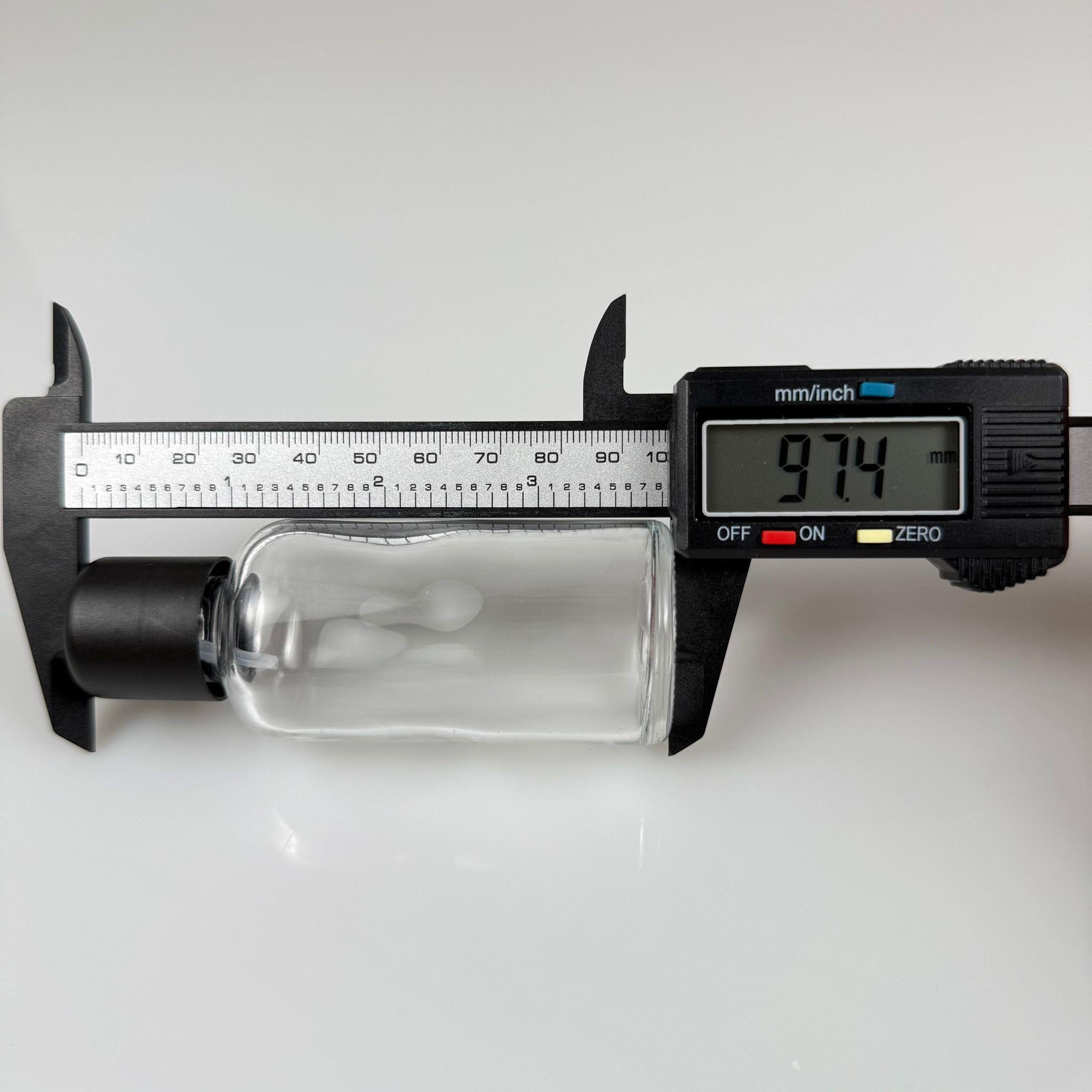 50 CC ŞEFFAF CAM ŞİŞE + İÇTEN DAMLALIKLI ÇOCUK KİLİTLİ SİYAH KAPAK - SAYDAM 50 ML KİLİT KAPAKLI DAMLATMALI ŞİŞE