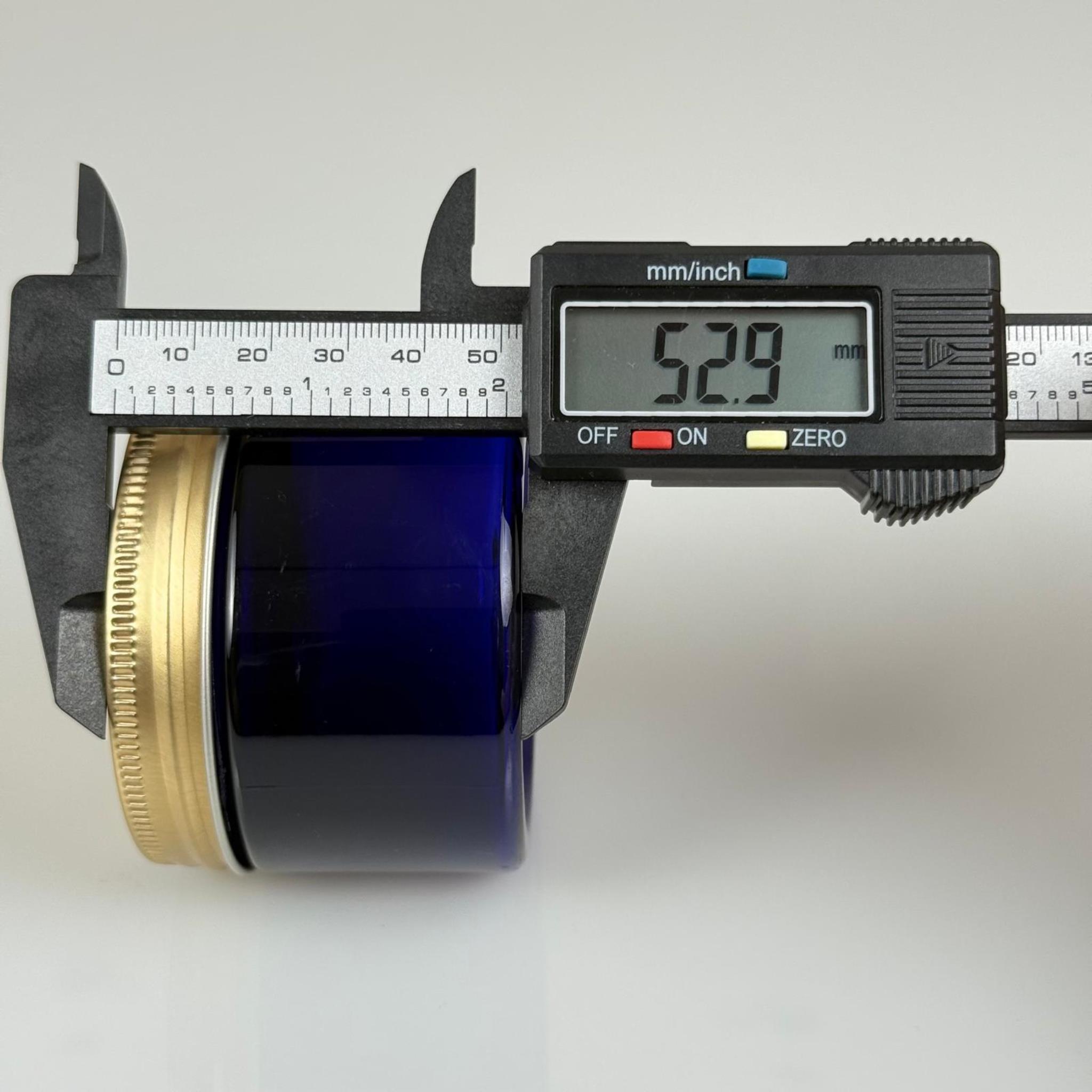 150 ML SERT PET KAVANOZ + GOLD METAL KAPAK + İÇ TIPA - 150 CC KALIN MAVİ PLASTİK KAVANOZ GOLD METAL KAPAKLI İÇ TIPALI TAKIM - KREM KAVANOZLARI