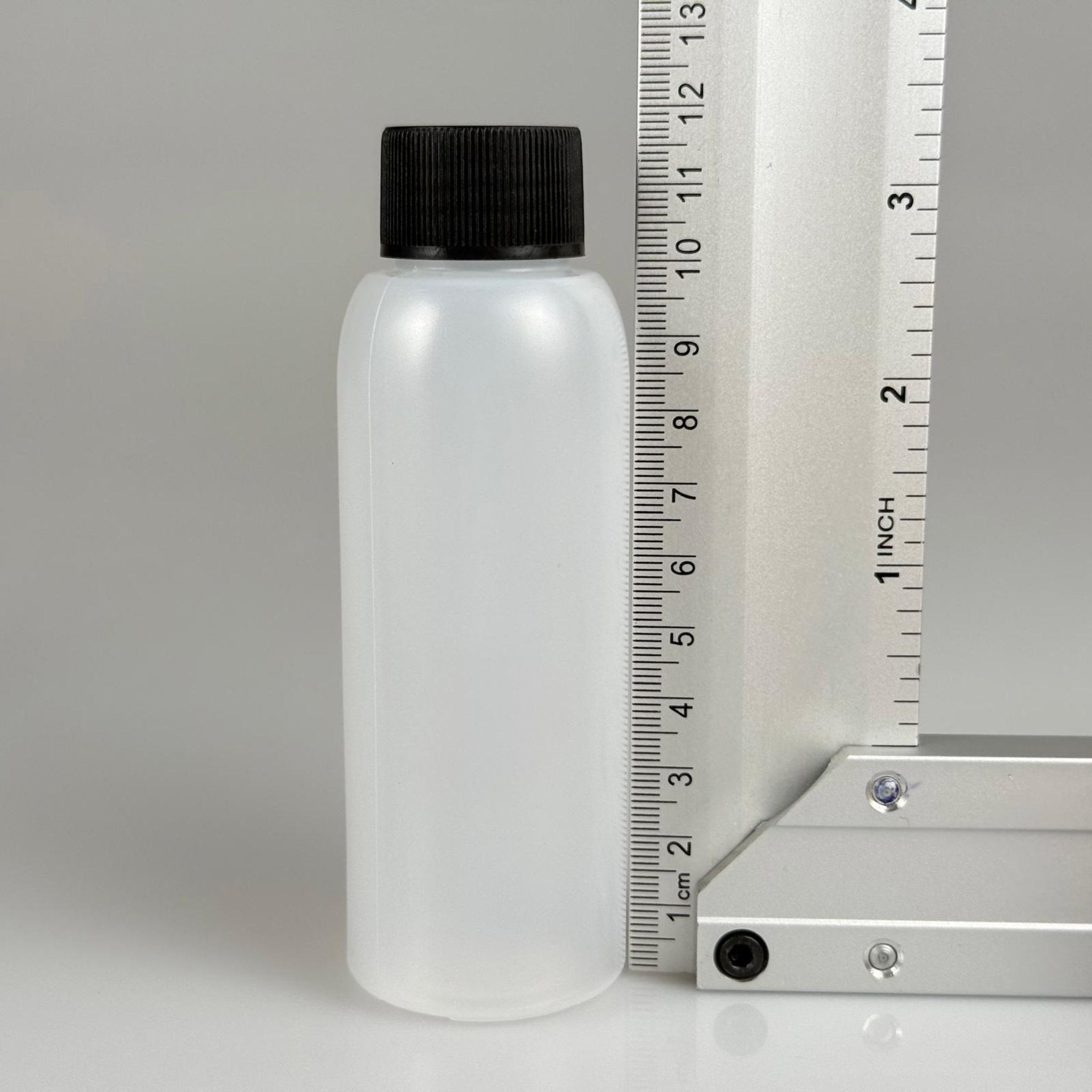 100 ML SIKILABİLİR YUMUŞAK PE POLİETİLEN PLASTİK ŞİŞE - CONTALI SİYAH KAPAKLI ASETON ŞİŞESİ - 100 cc sos, yağ, kartuş, mürekkep vb için boş şişeler