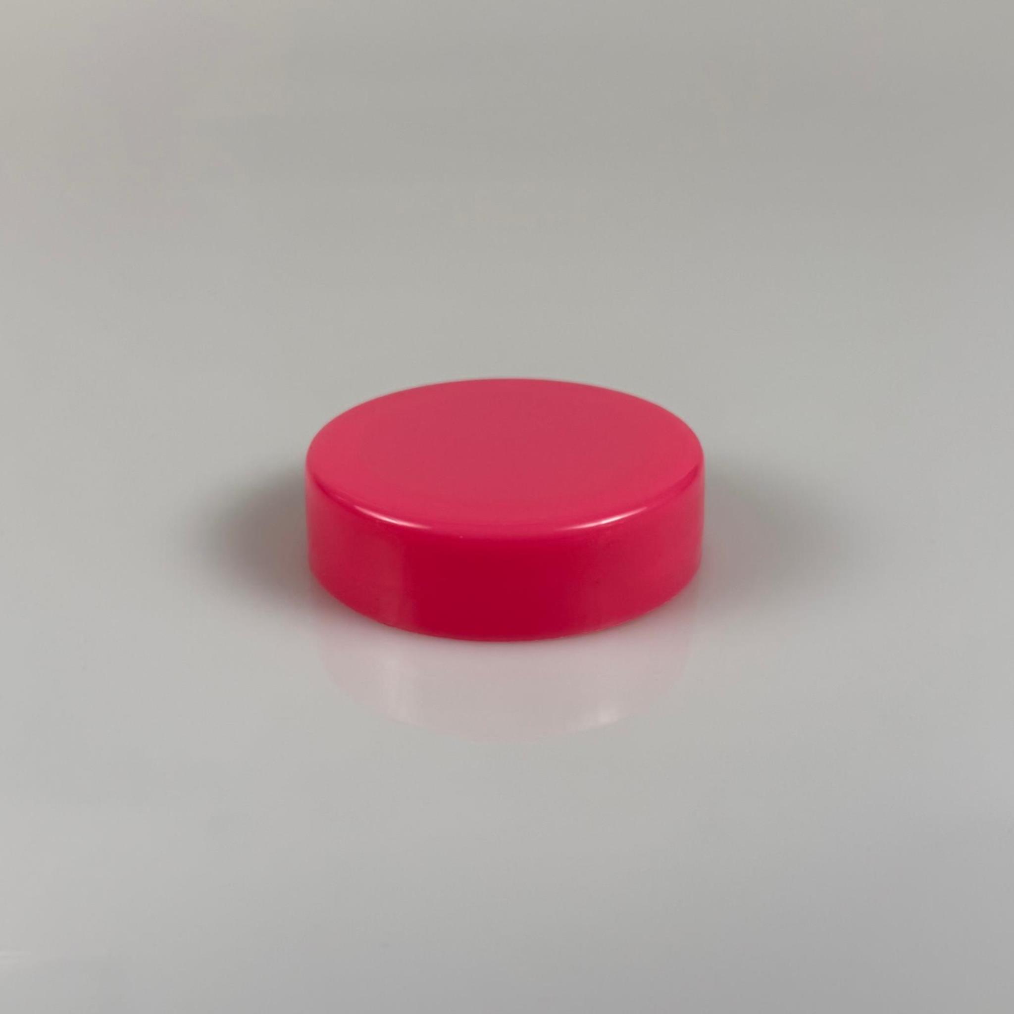 53 MM TWİST-OFF PLASTİK PEMBE KAPAK - 53 MM PLASTİK KAPAK