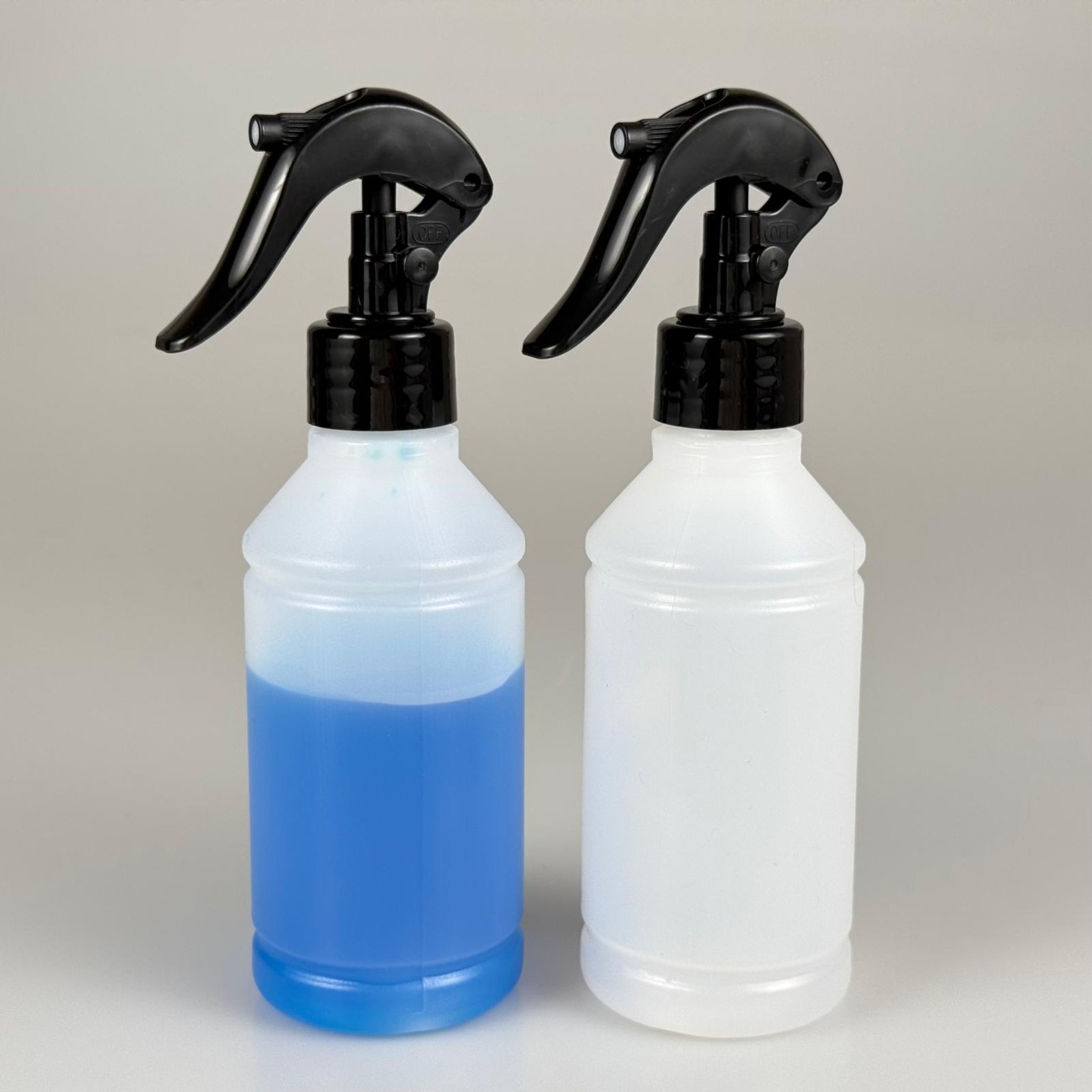 250 CC TİNER ŞİŞESİ - SİYAH TRİGER TETİK SPREYLİ (DUMAN PÜSKÜRTÜR) - 250 ML KİMYASALA DAYANIKLI PLASTİK ŞİŞE - 0,25 LT POLİETİLEN ŞİŞE