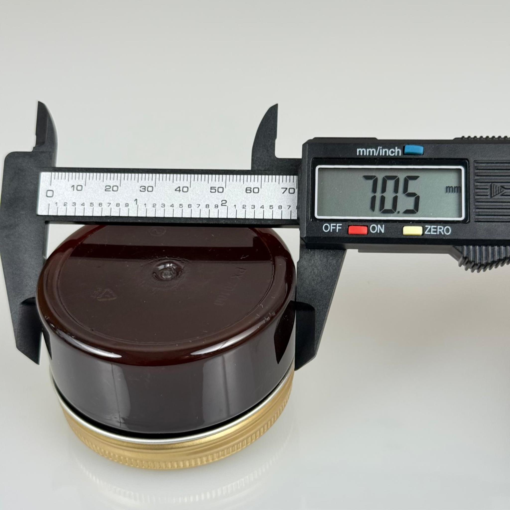 100 ML SERT PET KAVANOZ + GOLD METAL KAPAK + İÇ TIPA - 100 CC KALIN AMBER PLASTİK KAVANOZ GOLD METAL KAPAKLI İÇ TIPALI TAKIM - KREM KAVANOZLARI