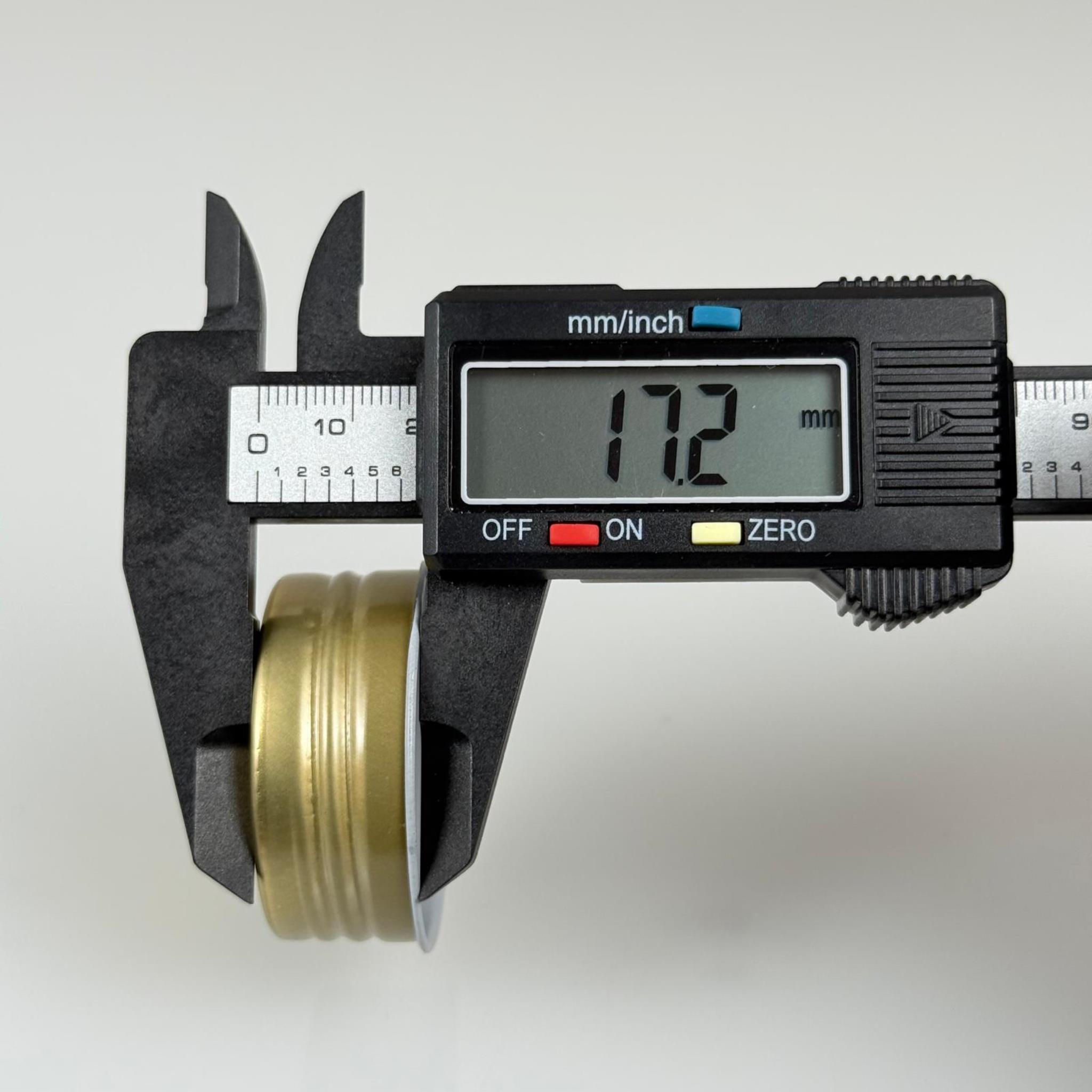 41/18 MM VİDALI GOLD METAL KAPAK (3 LİTRE KULPLU GALON ŞİŞE UYUMLU)