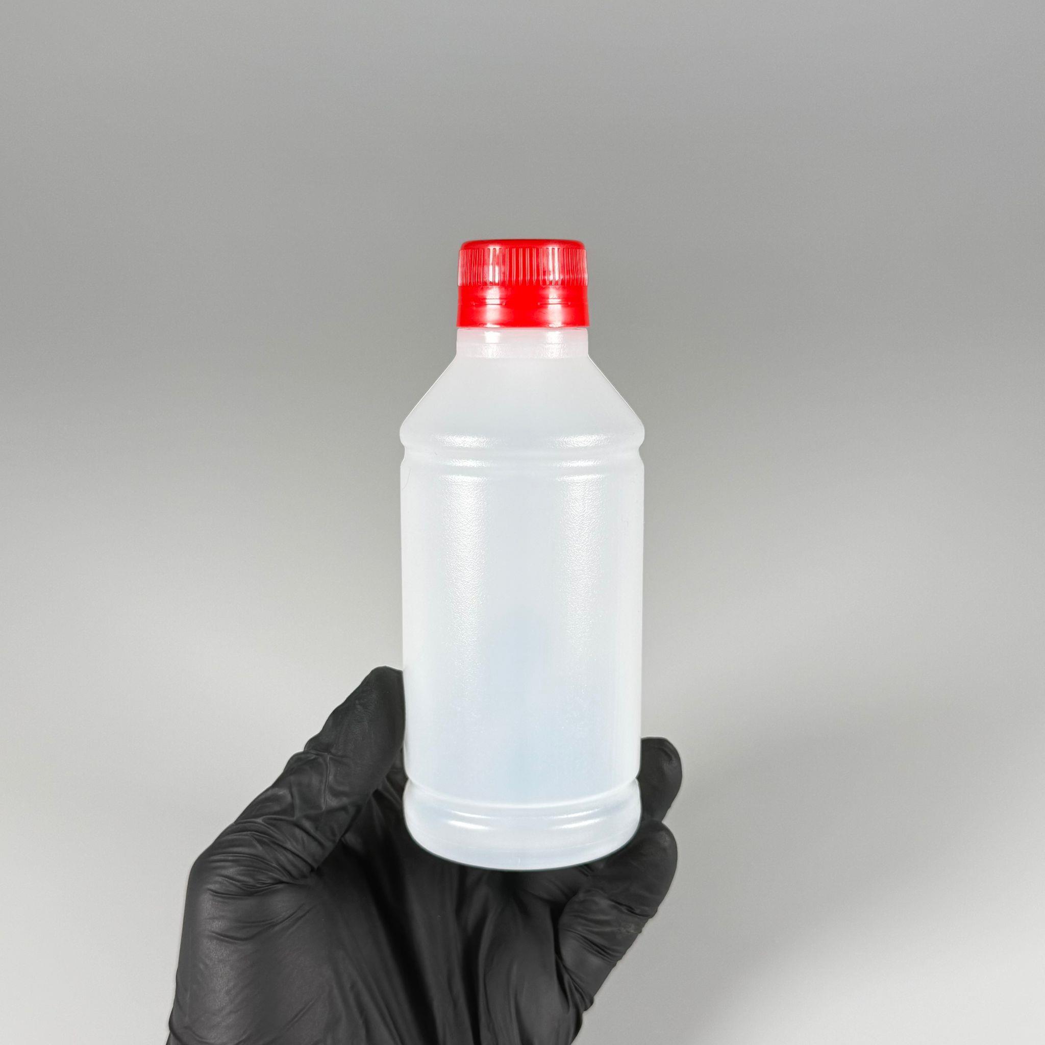 250 CC TİNER ŞİŞESİ - KIRMIZI KİLİTLİ KAPAKLI - 250 ML KİMYASALA DAYANIKLI PLASTİK ŞİŞE - 0,25 LT POLİETİLEN ŞİŞE