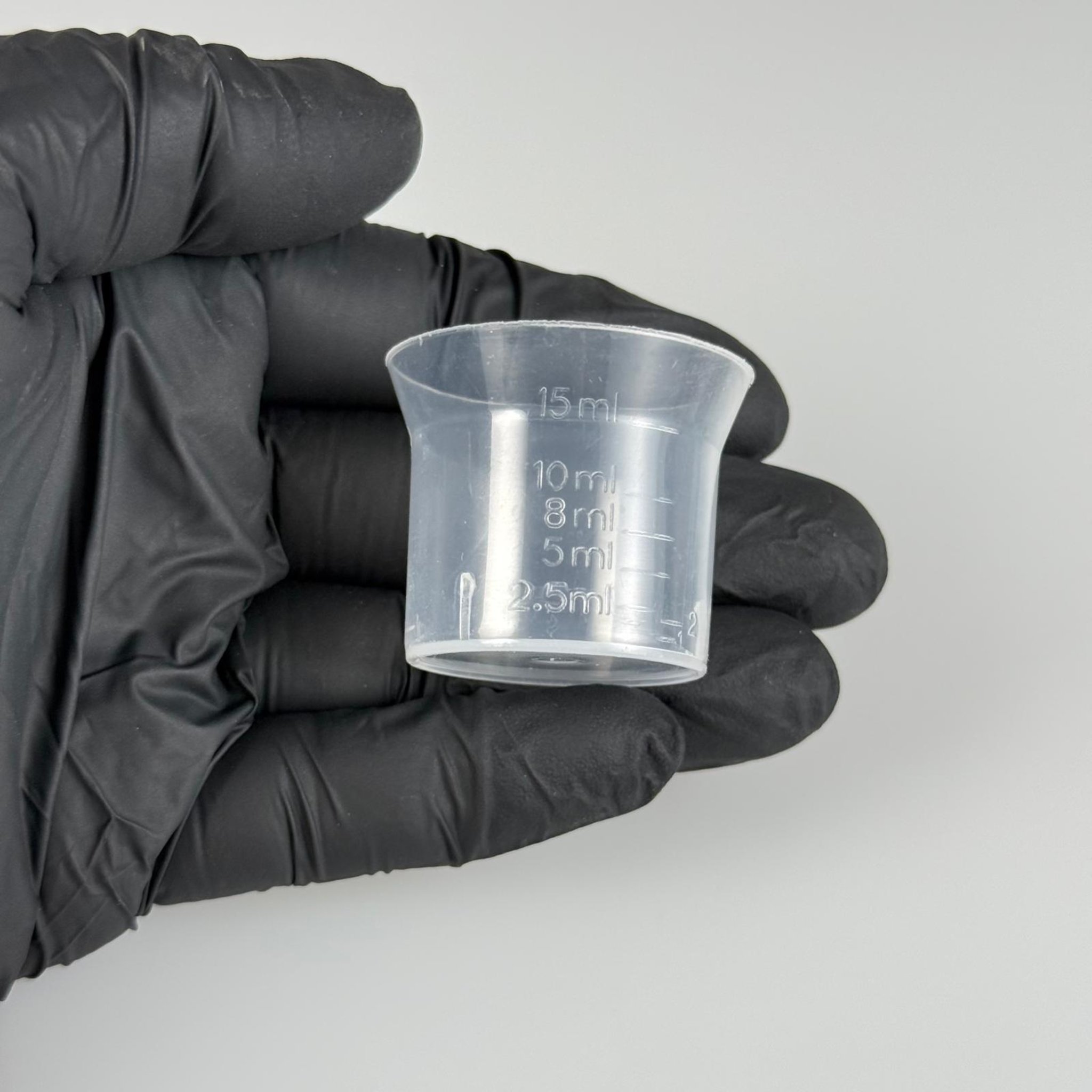 ÖLÇEK - 15 ML -  25 PP AĞIZ ECZA ŞİŞESİ İÇİN ÖLÇEK - ŞURUP KAPAĞININ ÜSTÜNE GEÇER