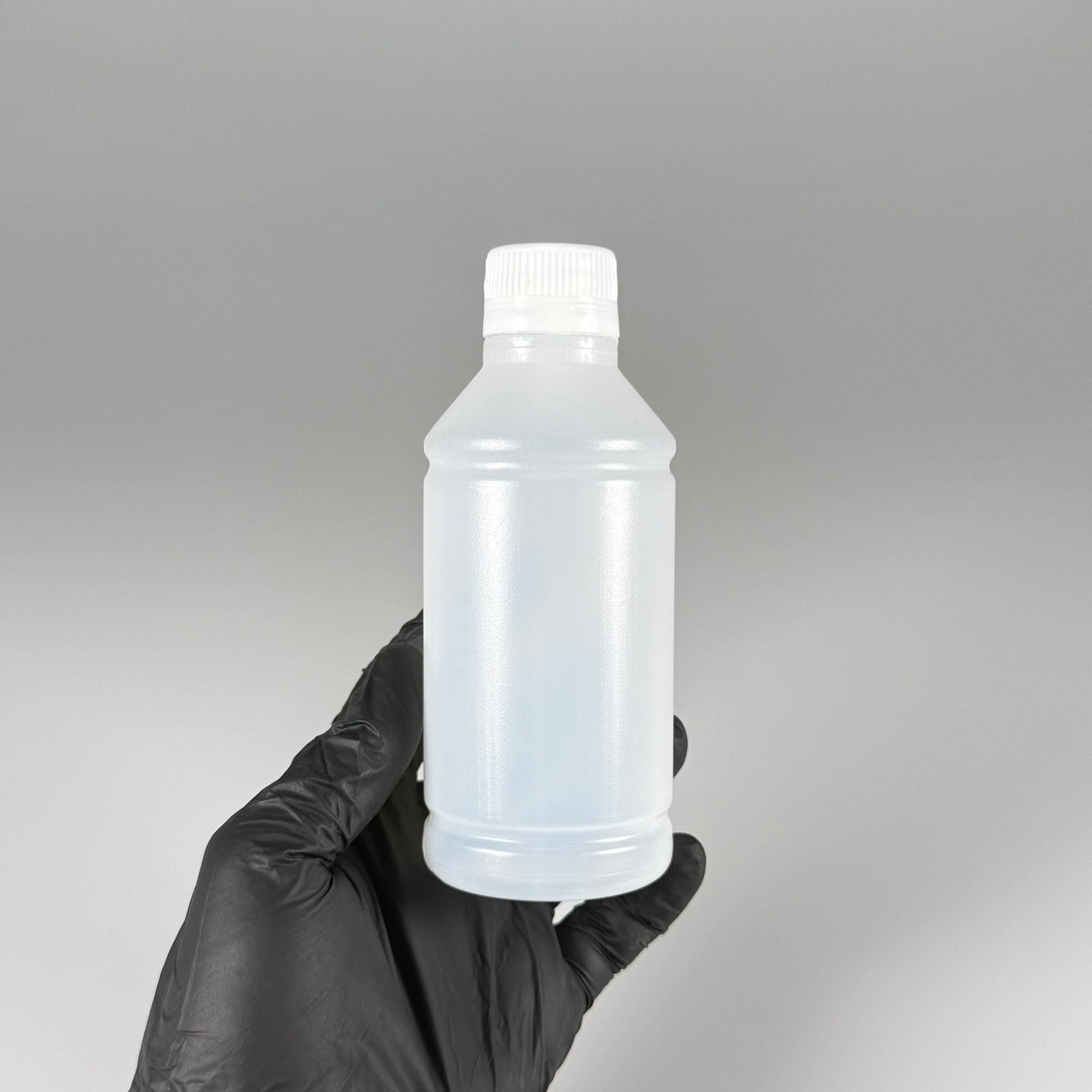 250 CC TİNER ŞİŞESİ - BEYAZ KİLİTLİ KAPAKLI - 250 ML KİMYASALA DAYANIKLI PLASTİK ŞİŞE - 0,25 LT POLİETİLEN ŞİŞE