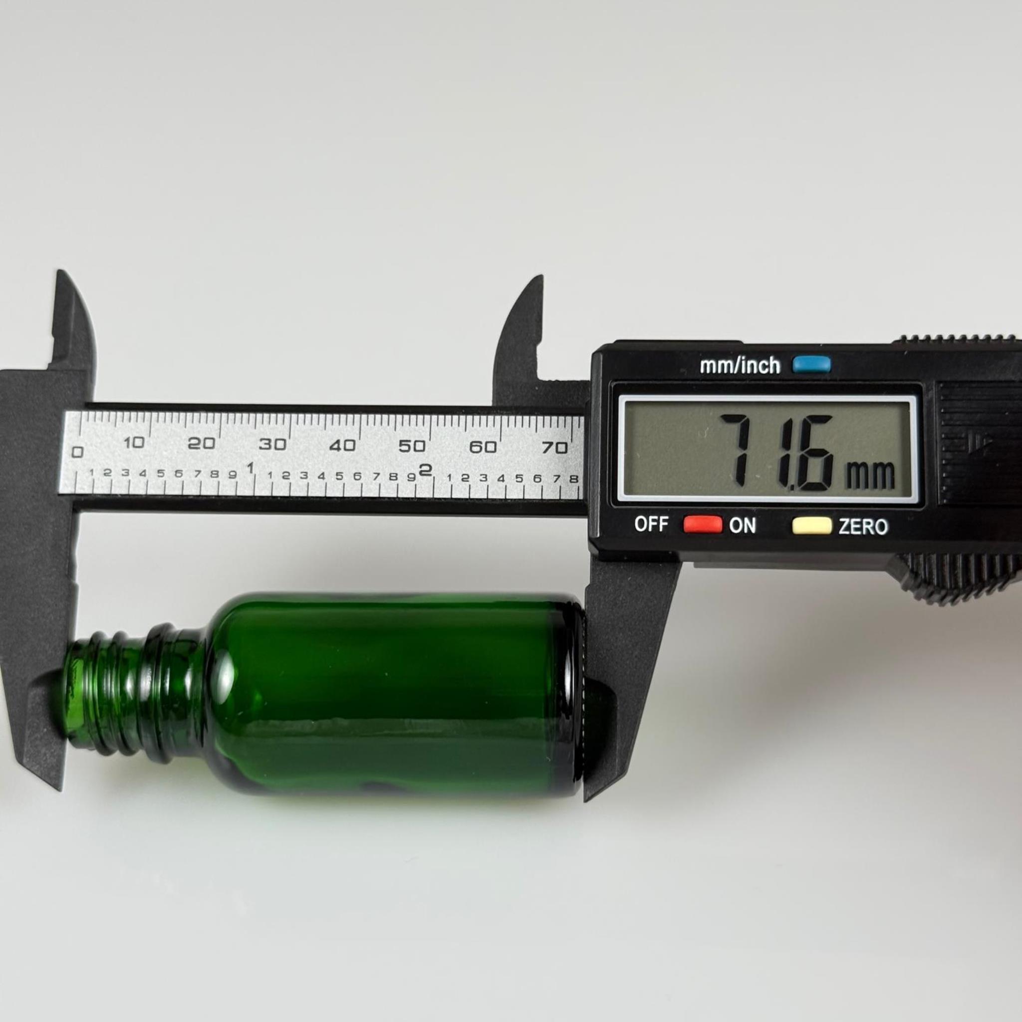 20 CC YEŞİL CAM ŞİŞE 18 MM İTHAL