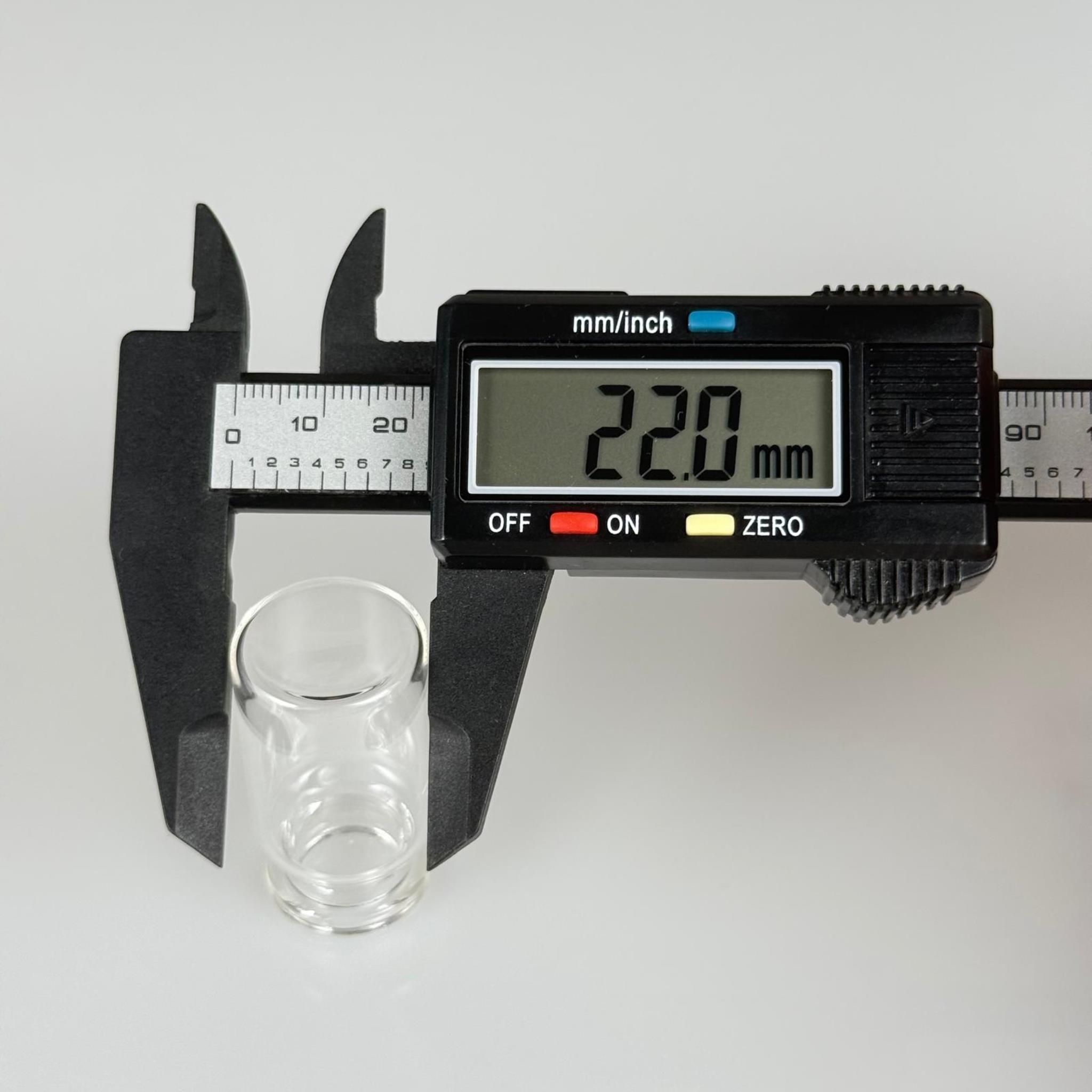 22x40 MM İNCE BOROSİLİKAT FLAKON CAM ŞİŞE 8 ML + BUTİL KAUÇUK TIPA 20 MM - ŞEFFAF CAM İLAÇ, ECZA, PENİSİLİN, MEDİKAL, LABORATUVAR, FARMASÖTİK ŞİŞELERİ