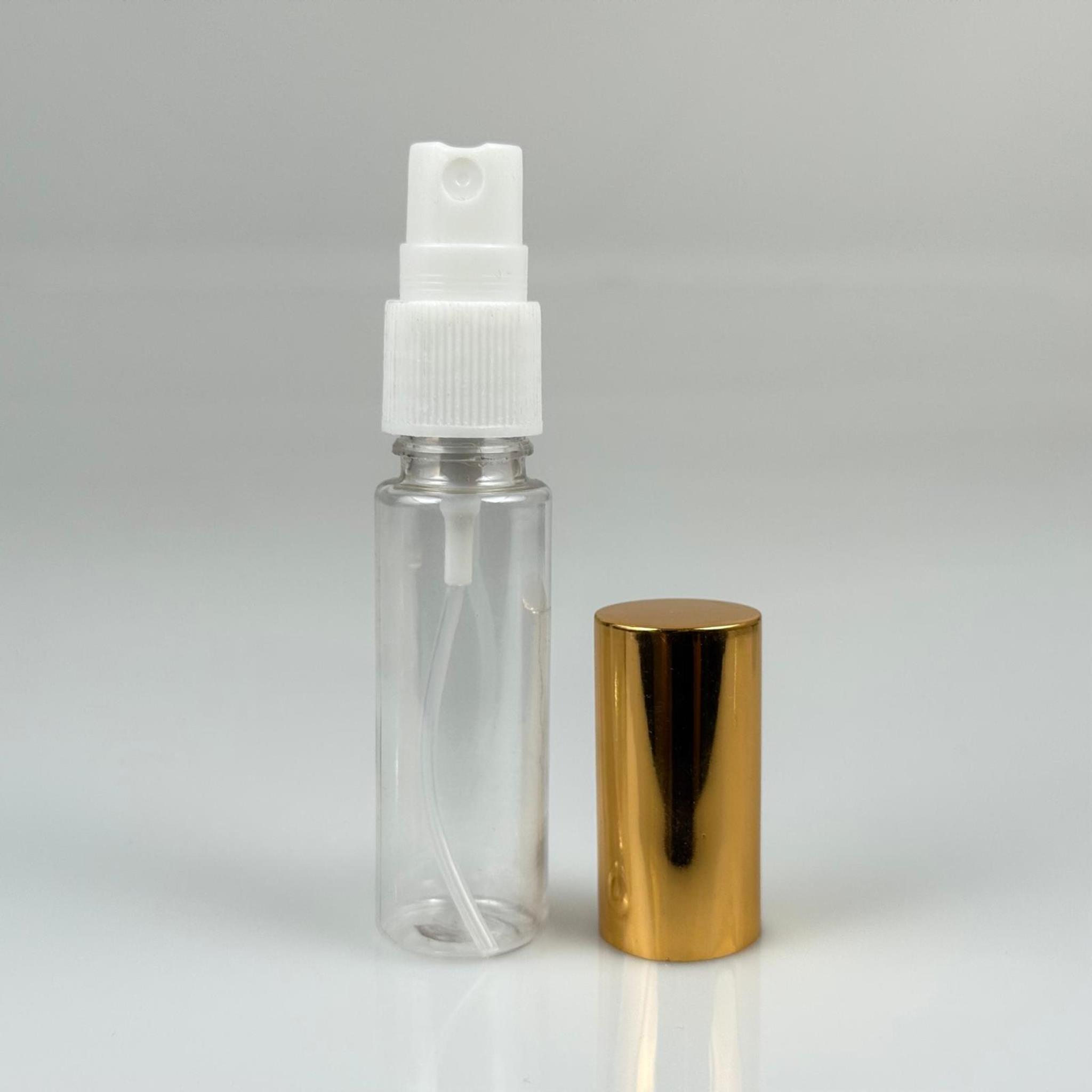 20 ML PET KOLONYA, PARFÜM VB ŞİŞELERİ - METAL ALÜMİNYUM GOLD KAPAK + VİDALI SPREY + 20 CC SHOT ŞİŞE SET TAKIM