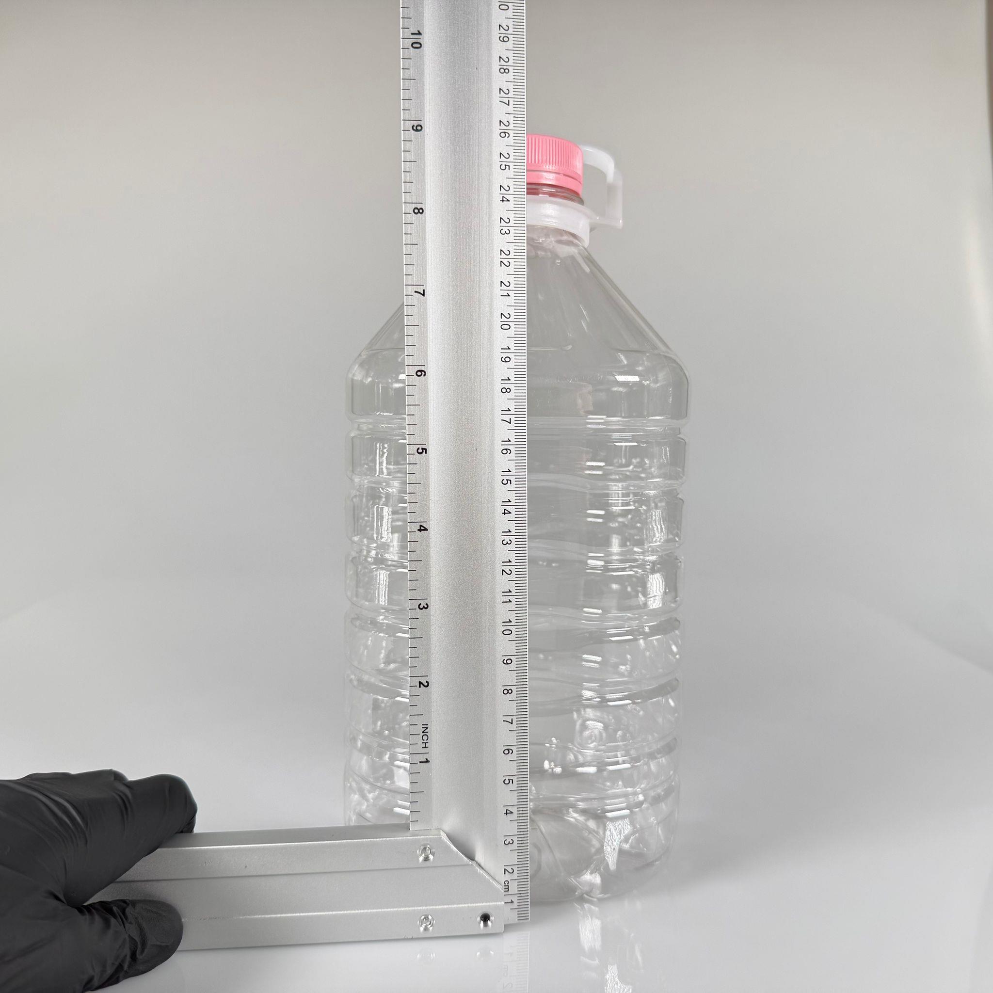 3 LT KÖŞELİ SU PETİ - PEMBE KAPAKLI BEYAZ KULPLU - 3000 CC PET ŞİŞE