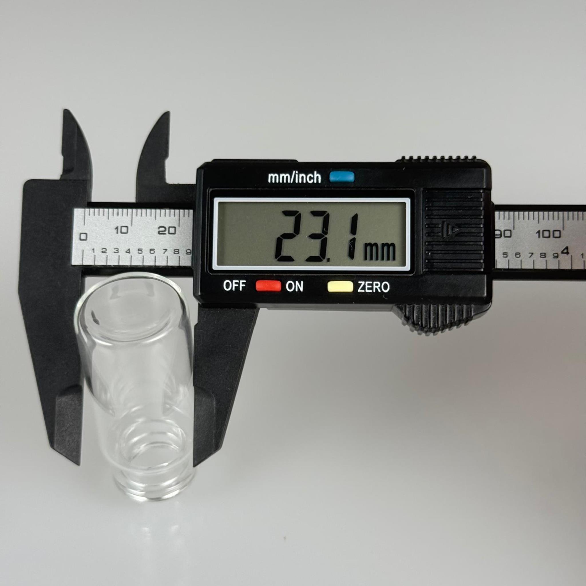 23X50 MM İNCE BOROSİLİKAT FLAKON CAM ŞİŞE 12 ML + BUTİL KAUÇUK TIPA 20 MM - ŞEFFAF CAM İLAÇ, ECZA, PENİSİLİN, MEDİKAL, LABORATUVAR, FARMASÖTİK ŞİŞELERİ