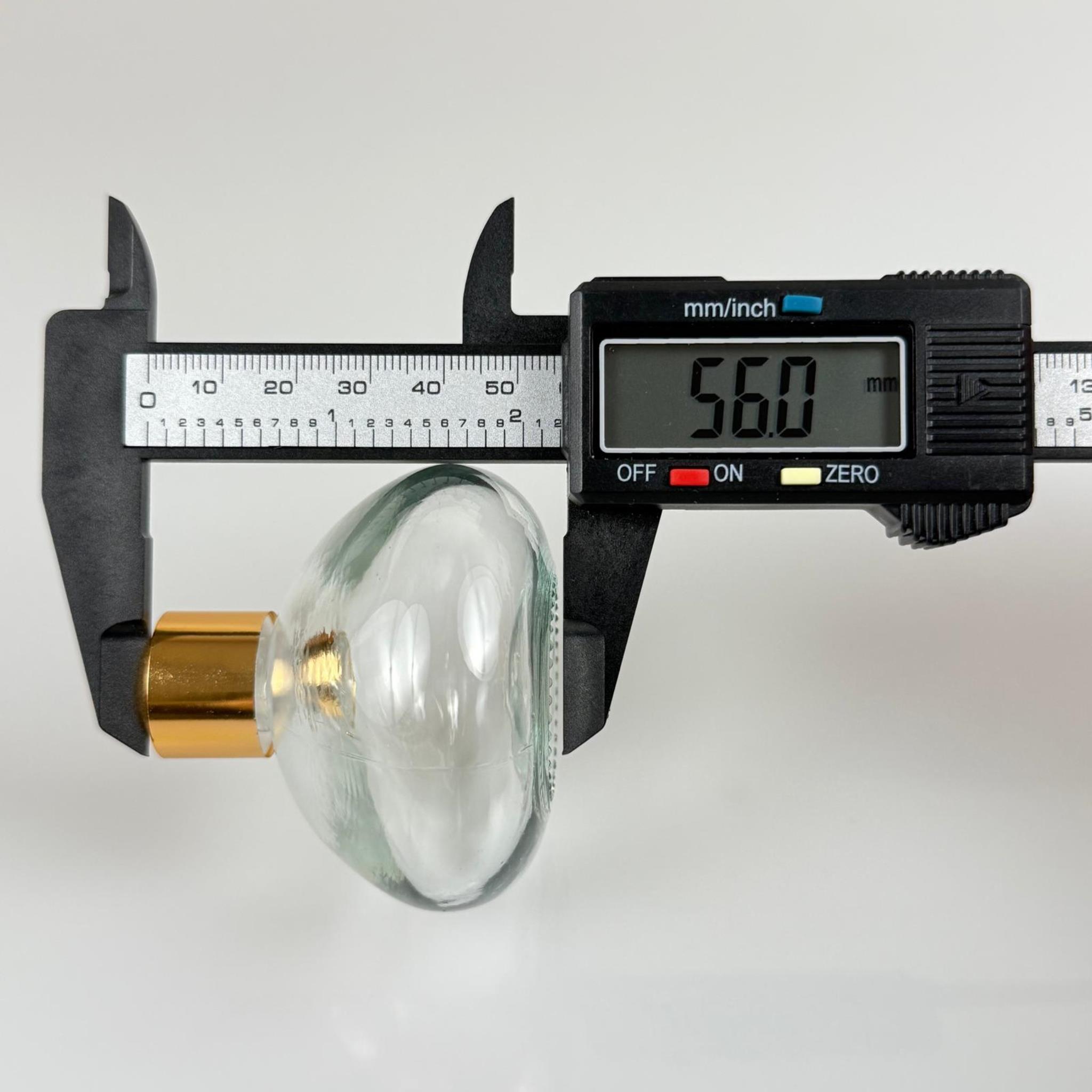BASIK MODEL CAM KOLONYA ŞİŞESİ + METAL GOLD KAPAK + TIPA - 50 ML - HEDİYELİK KOLONYA ŞİŞELERİ