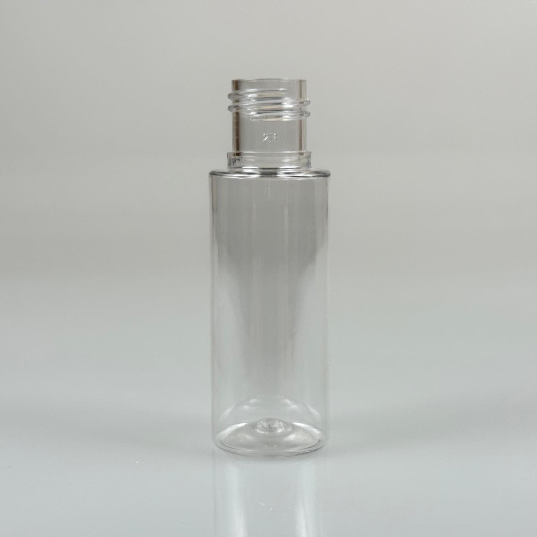 30 CC ŞEFFAF SİLİNDİR UZUN MODEL PET ŞİŞE KAPAKSIZ (18 AĞIZ) - 30 ML PET ŞİŞE