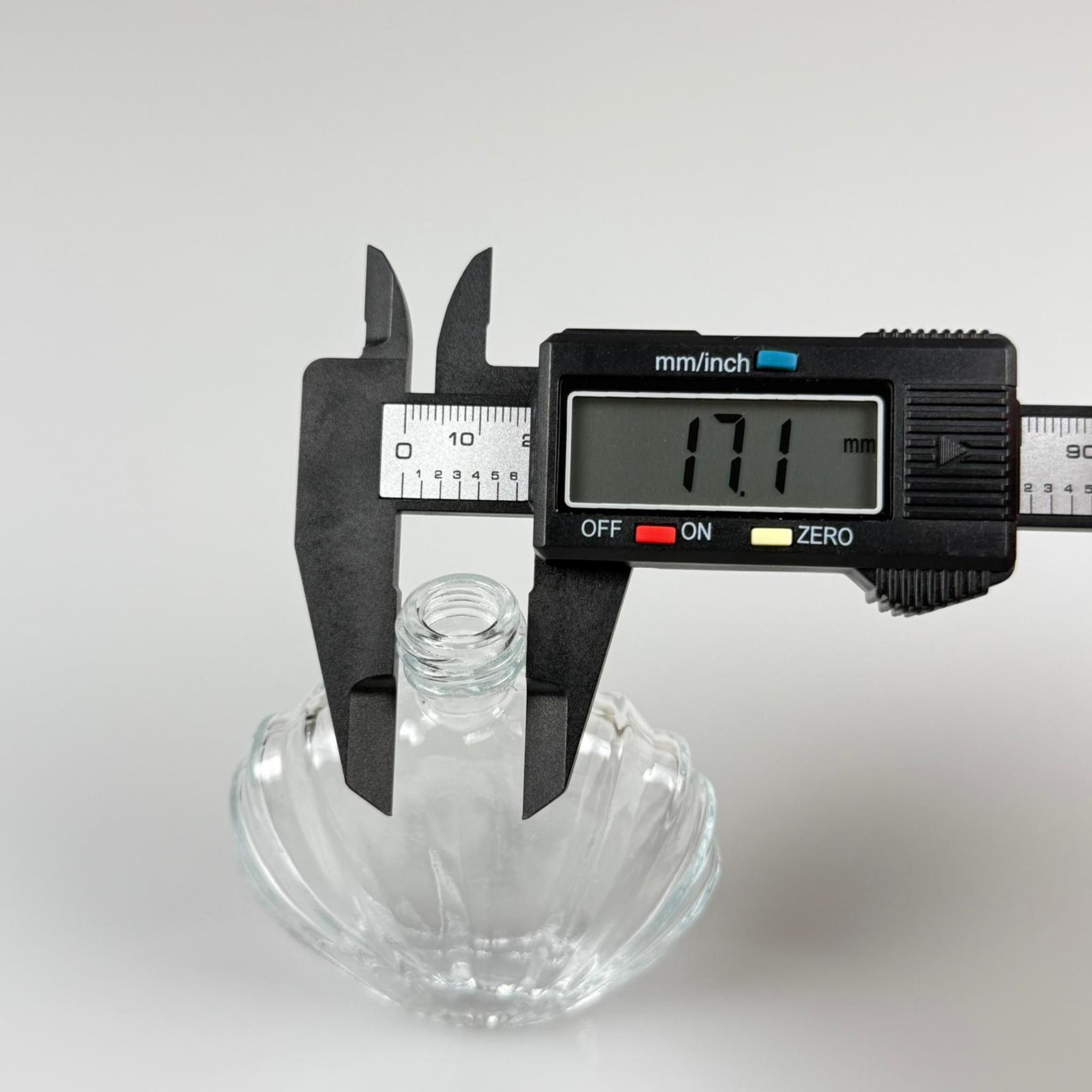 45 CC İSTİRİDYE MODEL CAM ŞİŞE - 18 MM AĞIZ - 45 ML PRESTİJLİ ŞİŞE
