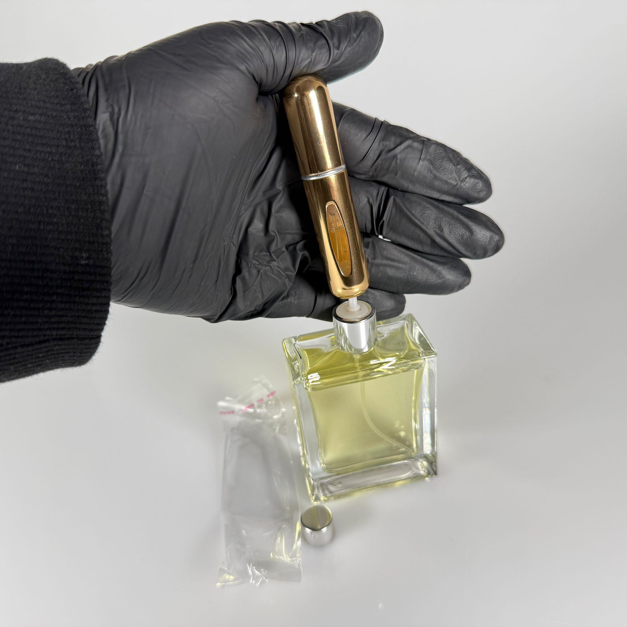 CEP PARFÜM ŞİŞESİ, ALTTAN DOLDURMA, 5 ML ATOMİZER FISFISLI MİNİ SEYAHAT PARFÜM ŞİŞESİ, 5 CC ALTTAN DOLDURULABİLİR MİNİ CEP PARFÜM ŞİŞESİ GOLD