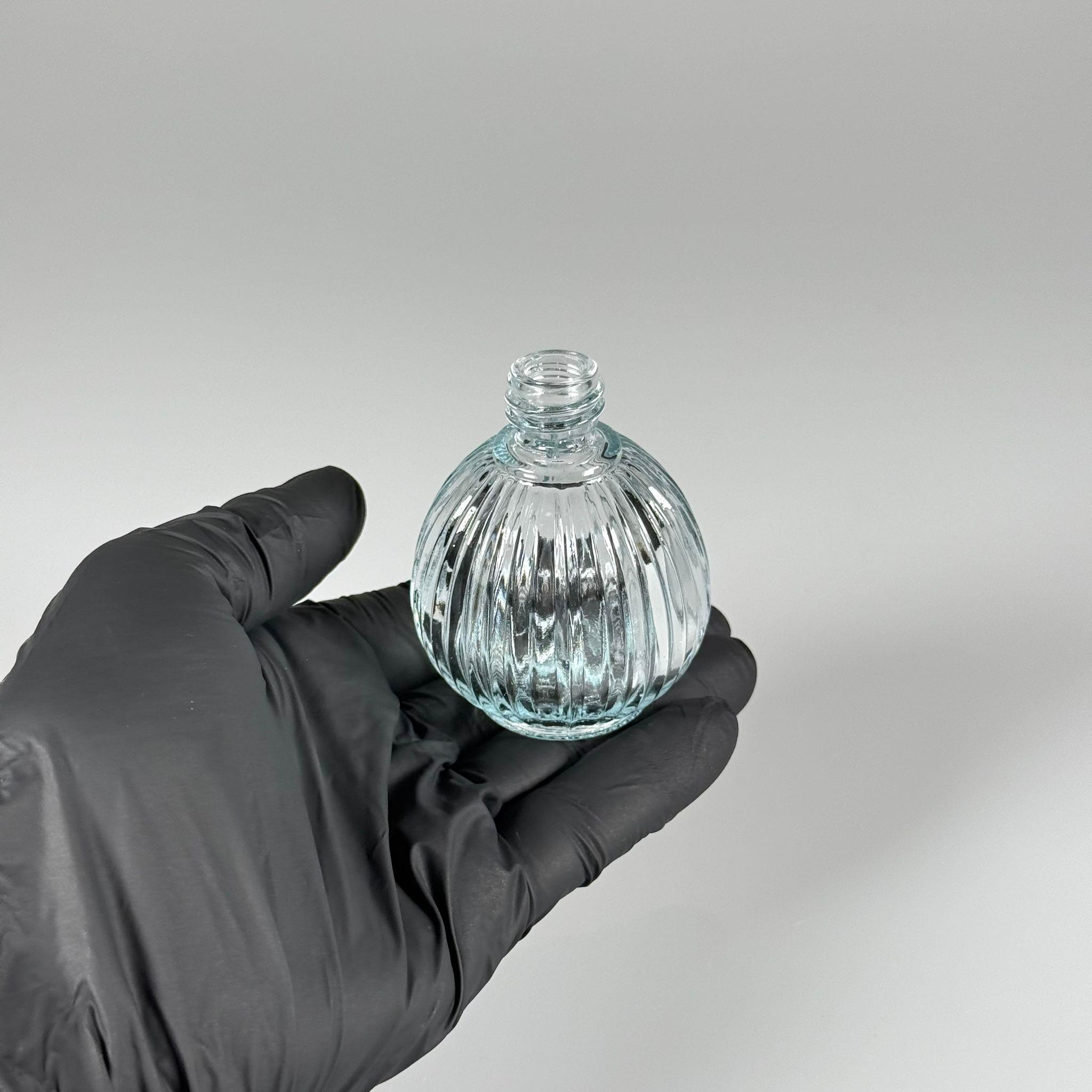 50 CC TOP ÇİZGİLİ CAM ŞİŞE KAPAKSIZ 18 MM AĞIZ