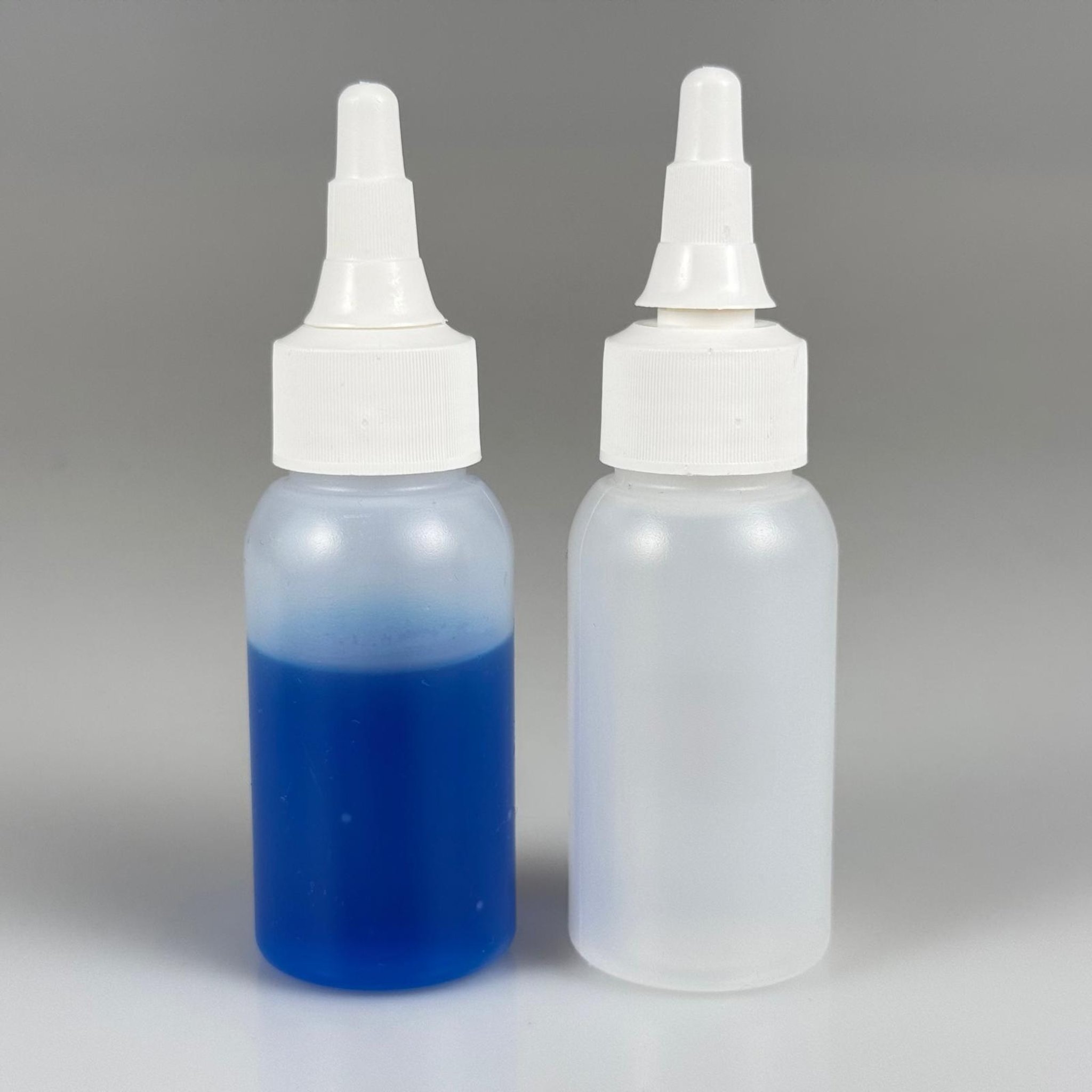 50 ML SIKILABİLİR YUMUŞAK POLİETİLEN PE PLASTİK ŞİŞE - BEYAZ ASANSÖR AKITICI SOS KAPAKLI - 50 cc sos, yağ, kartuş, mürekkep vb için boş şişeler