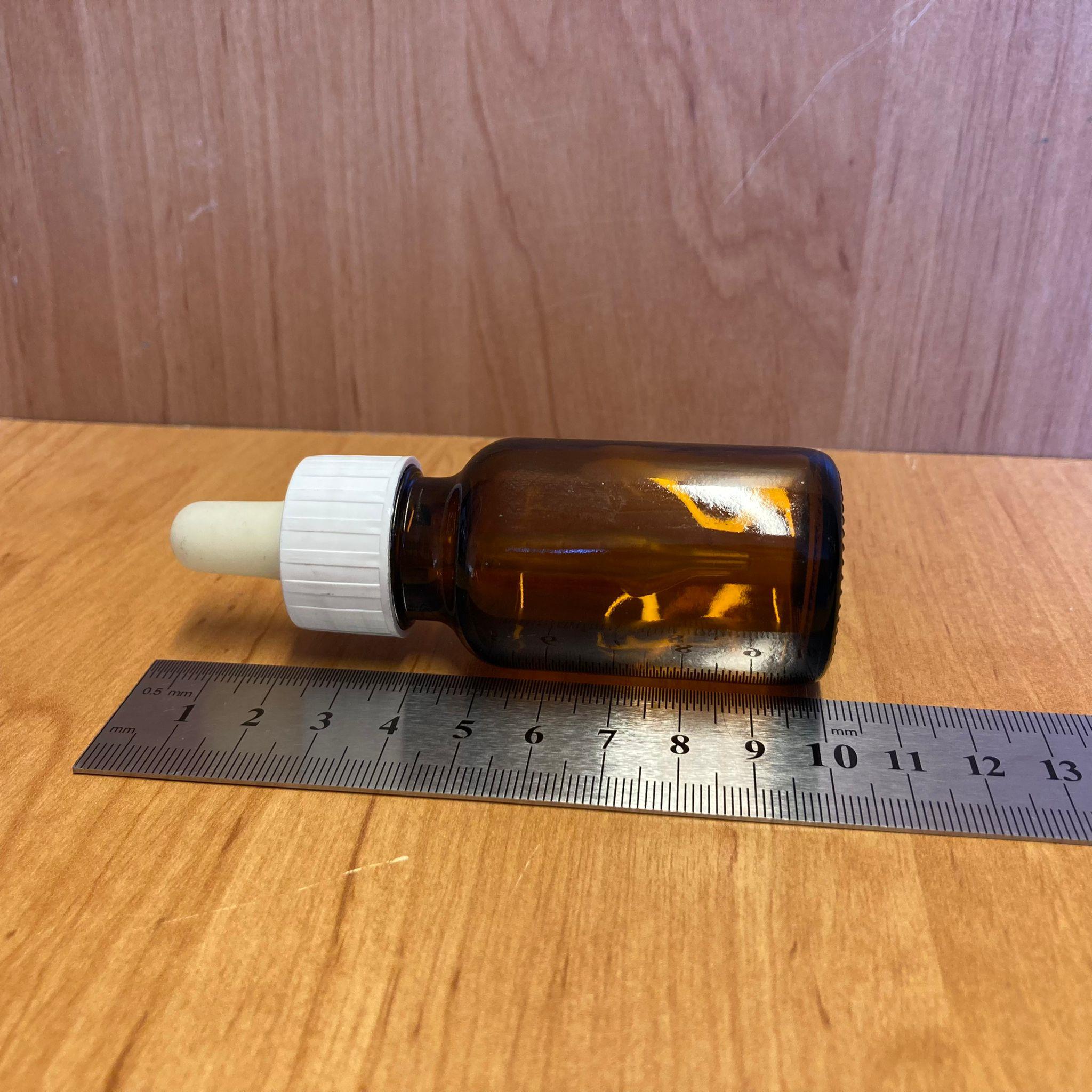 30 CC AMBER PLASTİK DAMLALIKLI CAM ŞİŞE - 30 ML KAHVERENGİ DAMLALIKLI ŞİŞE