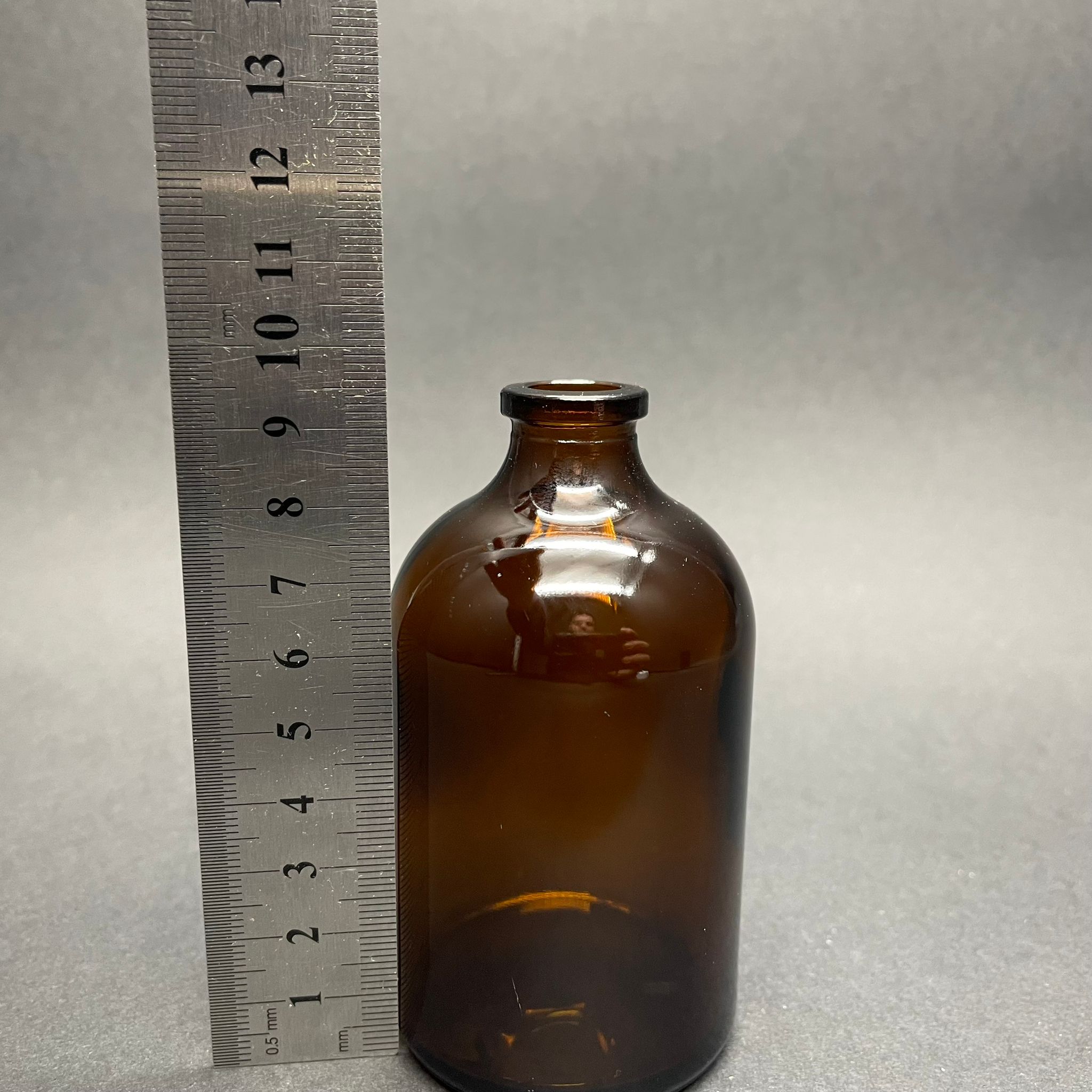 100 CC AMBER PENİSİLİN CAM ŞİŞE KAPAKSIZ - 100 ML KAHVERENGİ PENİSİLİN ŞİŞESİ (İTHAL-TİP 2) 100 ML FLAKON ŞİŞE