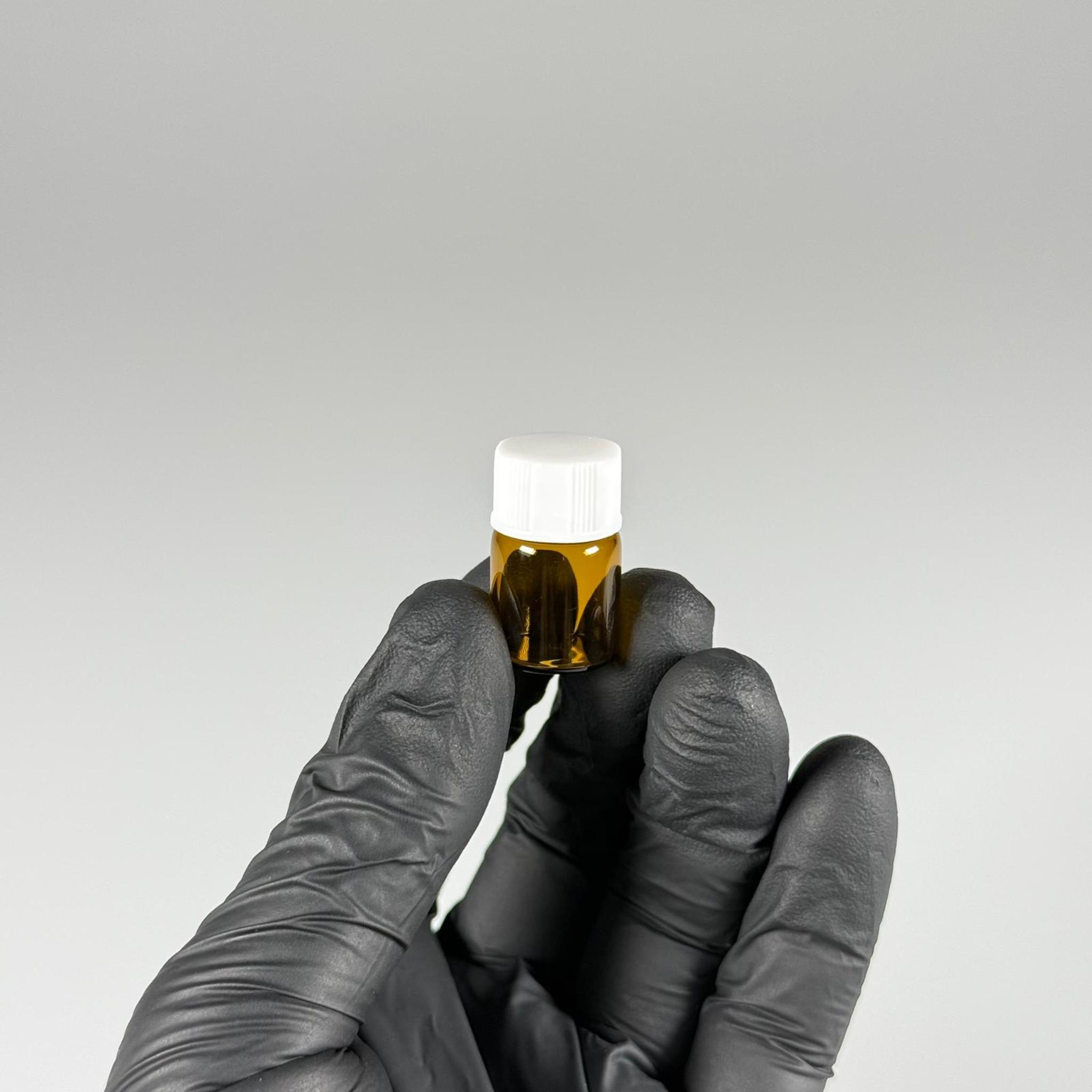 2 CC AMBER CAM ŞİŞE - BEYAZ KAPAKLI - 2 ML KAPAKLI CAM ŞİŞE