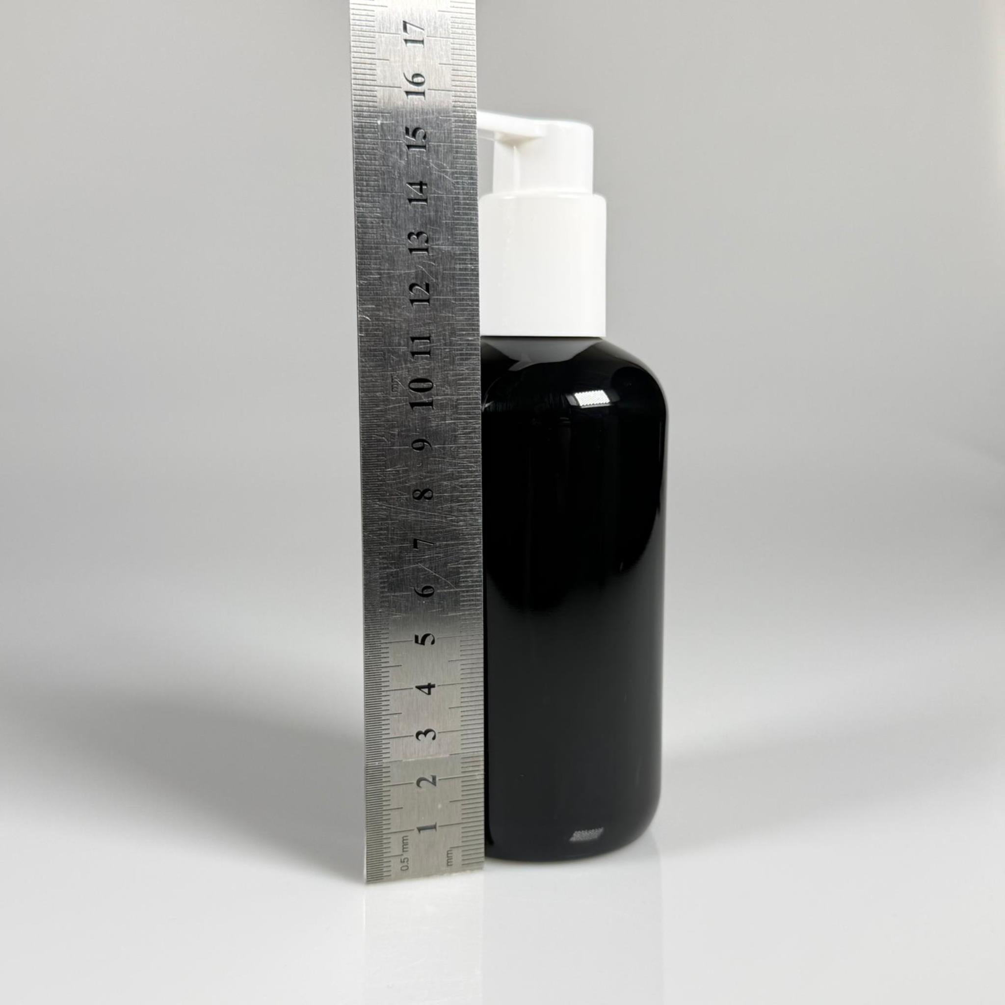 250 CC PET ŞİŞE (30 GR) - BEYAZ XAVIER POMPALI - SERUM, LOSYON, KREM POMPALI POMPALI - 250 ML PLASTİK ŞİŞE - SİYAH