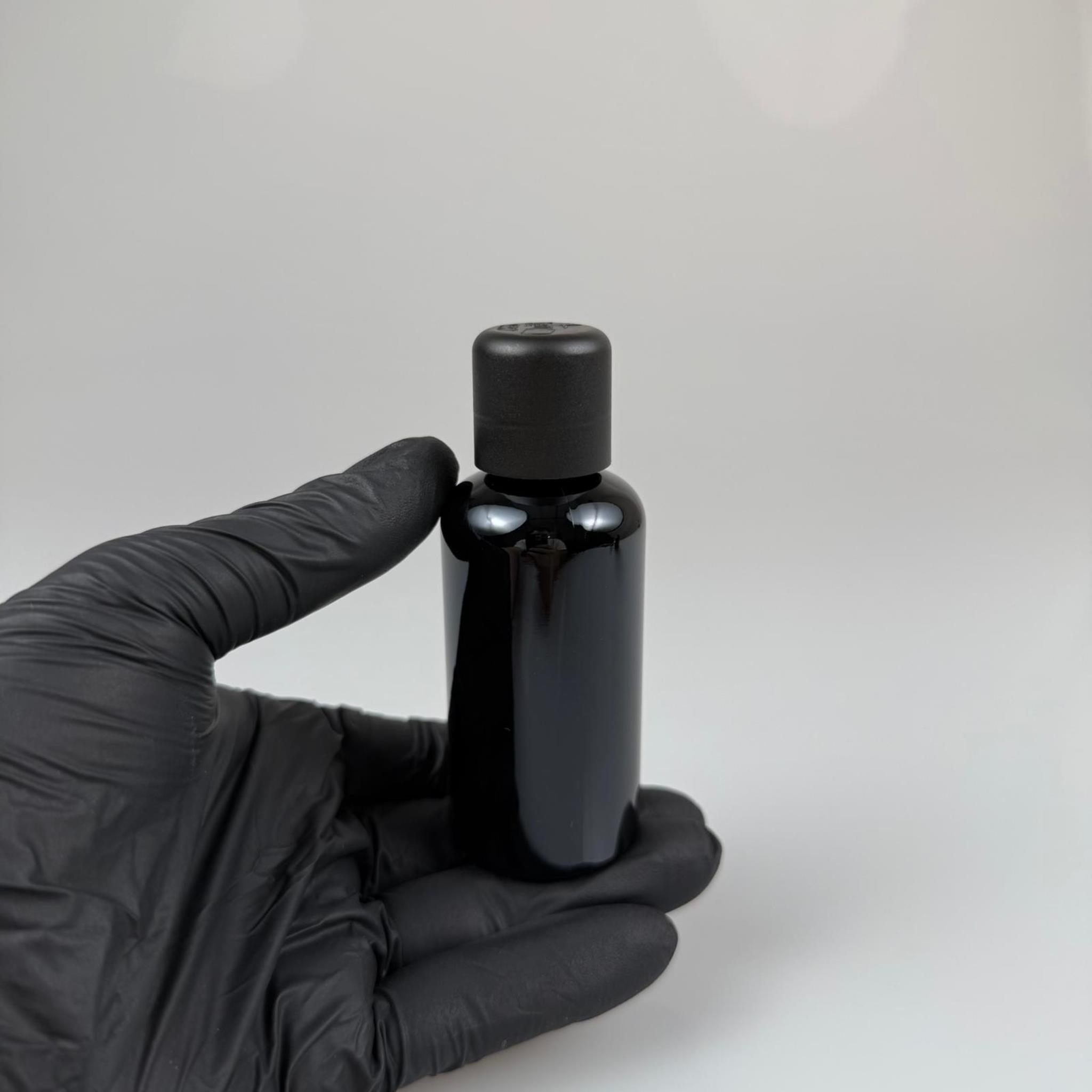 50 CC ORJİNAL SİYAH CAM ŞİŞE + İÇTEN DAMLALIKLI ÇOCUK KİLİTLİ SİYAH KAPAK - SİYAH 50 ML KİLİT KAPAKLI DAMLATMALI ŞİŞE
