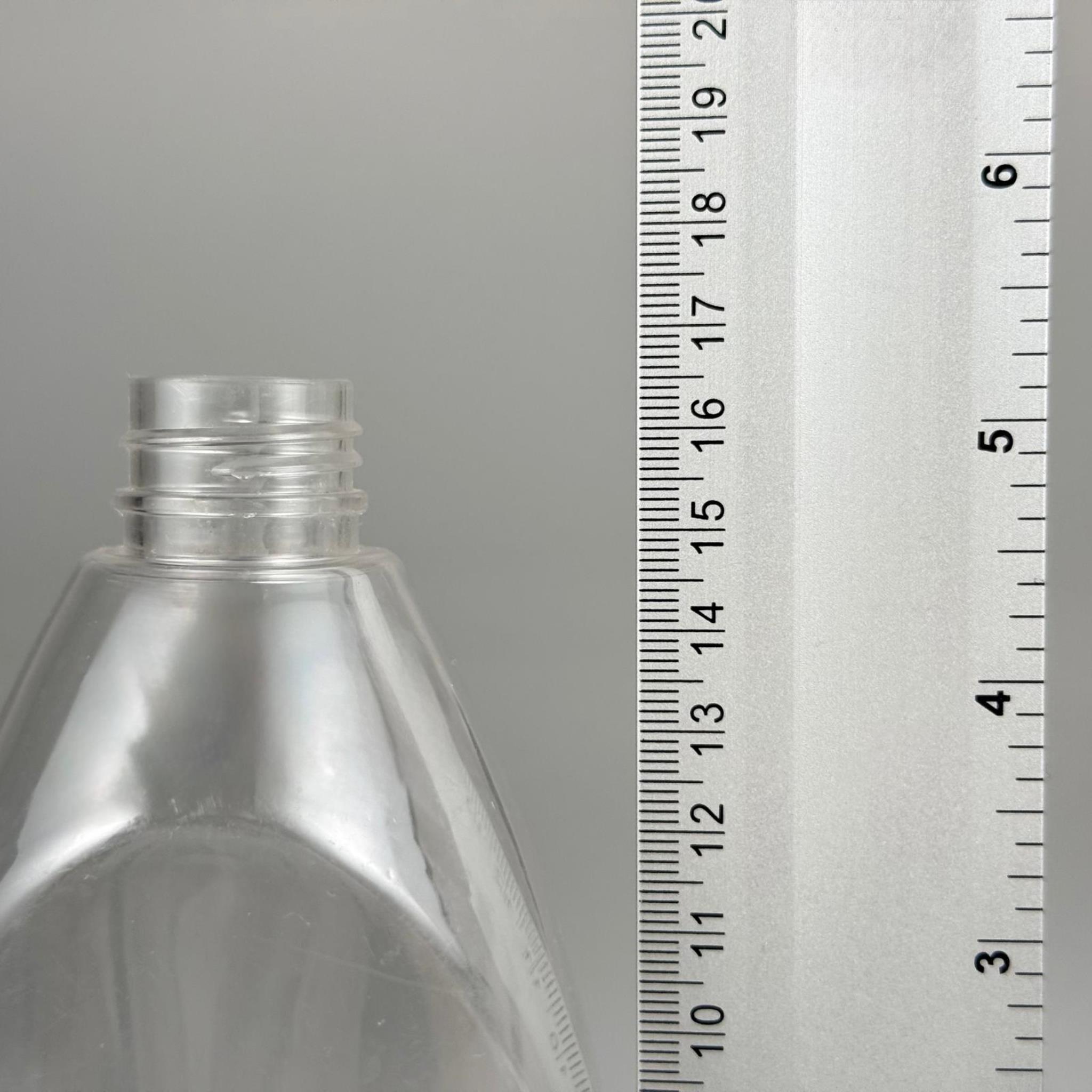 400 CC YASSI PET SIVI SABUN ŞİŞESİ 24 MM