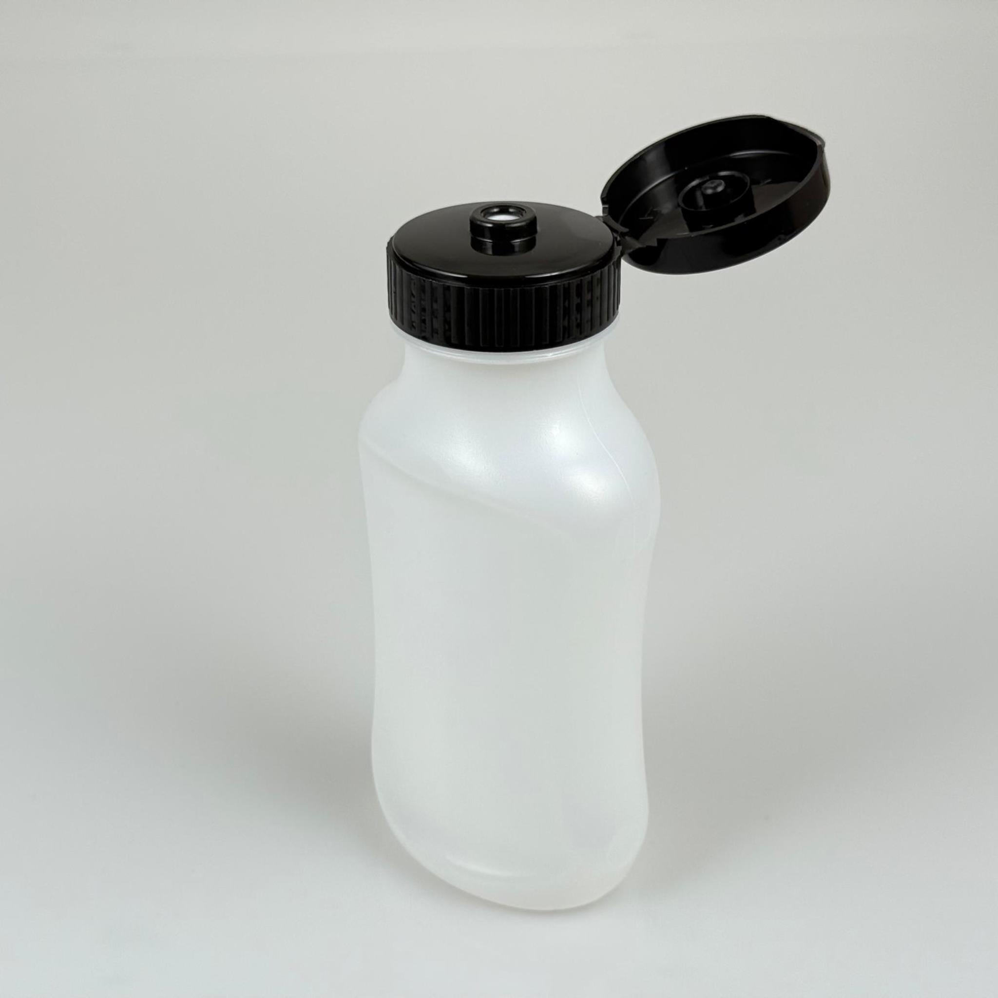 350 CC SIKILABİLİR PLASTİK ŞİŞE - FOLYOLU SİYAH FLİPTOP AÇILIR KAPANIR KAPAKLI   - 350 ML BOŞ KETÇAP MAYONEZ ŞİŞESİ , FINDIK EZMESİ, TAHİN, PEKMEZİ BAL VB İÇİN SIKILABİLİR ÇOK AMAÇLI ŞİŞE - GIDAYA UYGUN