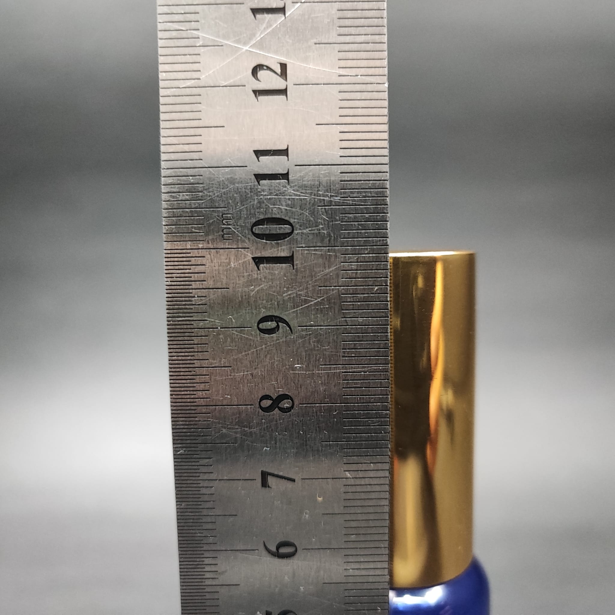 20 ML LÜKS VİDALI VALF ÇEVİRME PARFÜM ŞİŞELERİ - 20 CC MAVİ CAM ŞİŞE - GOLD METAL SPREYLİ KAPAKLI SET