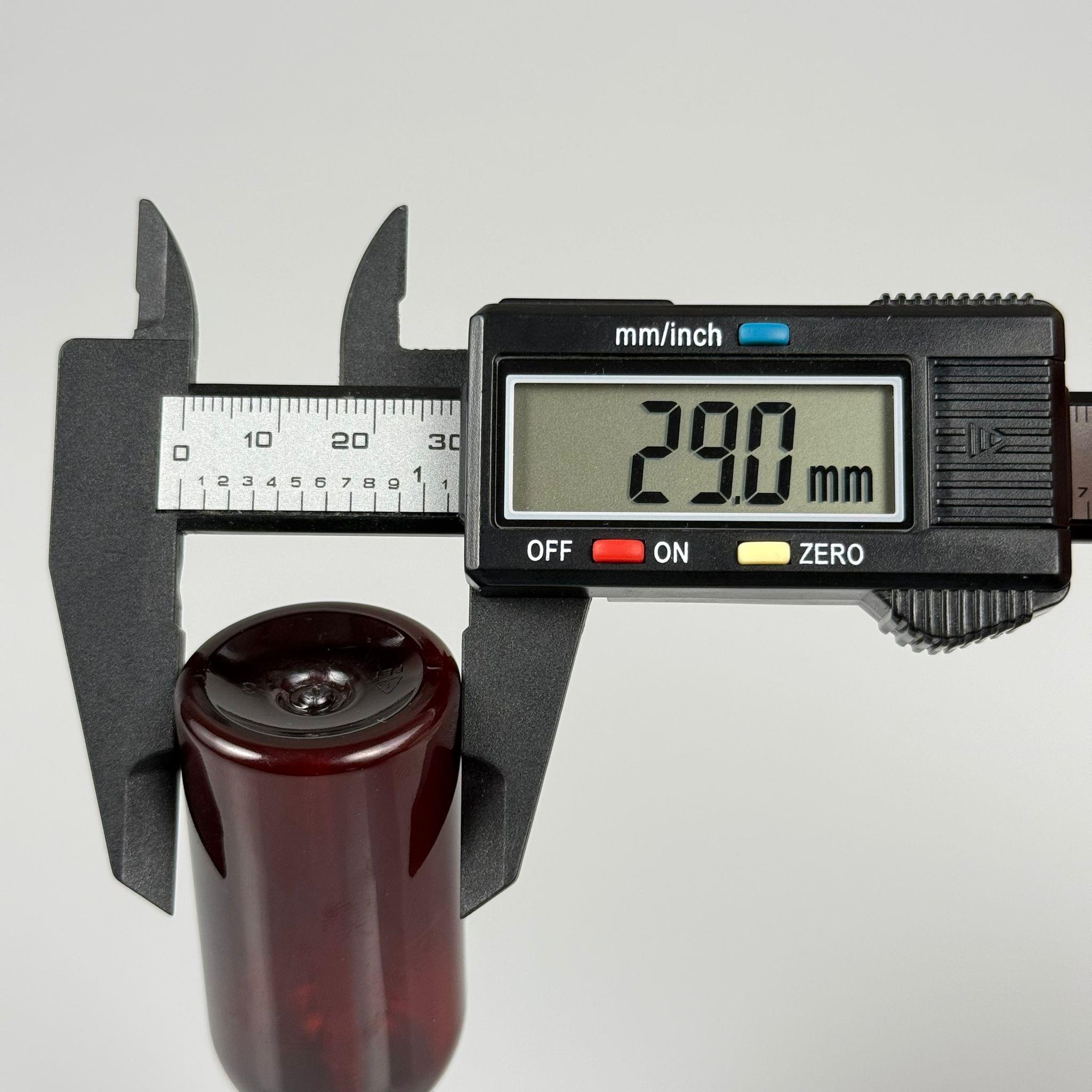 35 CC AMBER PET ŞİŞE - SİYAH SPREYLİ - 35 ML KAHVERENGİ PLASTİK ŞİŞE
