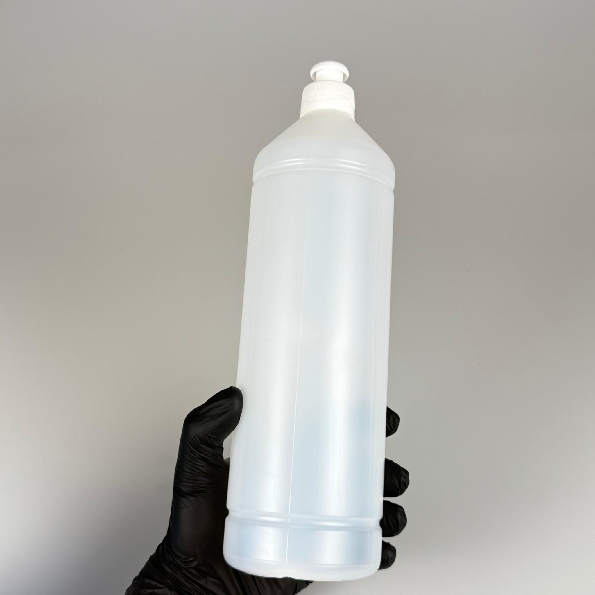 1 LİTRE TİNER ŞİŞESİ - BEYAZ PSUH-PULL KAPAKLI - 1000 ML KİMYASALA DAYANIKLI PLASTİK ŞİŞE - 1 LT POLİETİLEN ŞİŞE UZUN