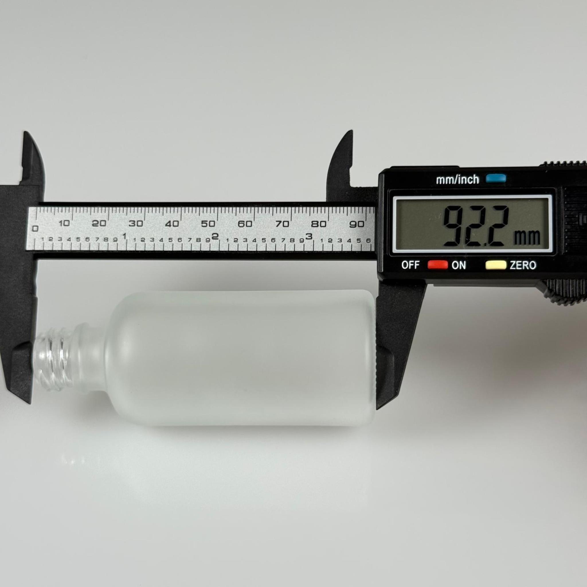 50 CC BUZLU CAM ŞİŞE 18 MM
