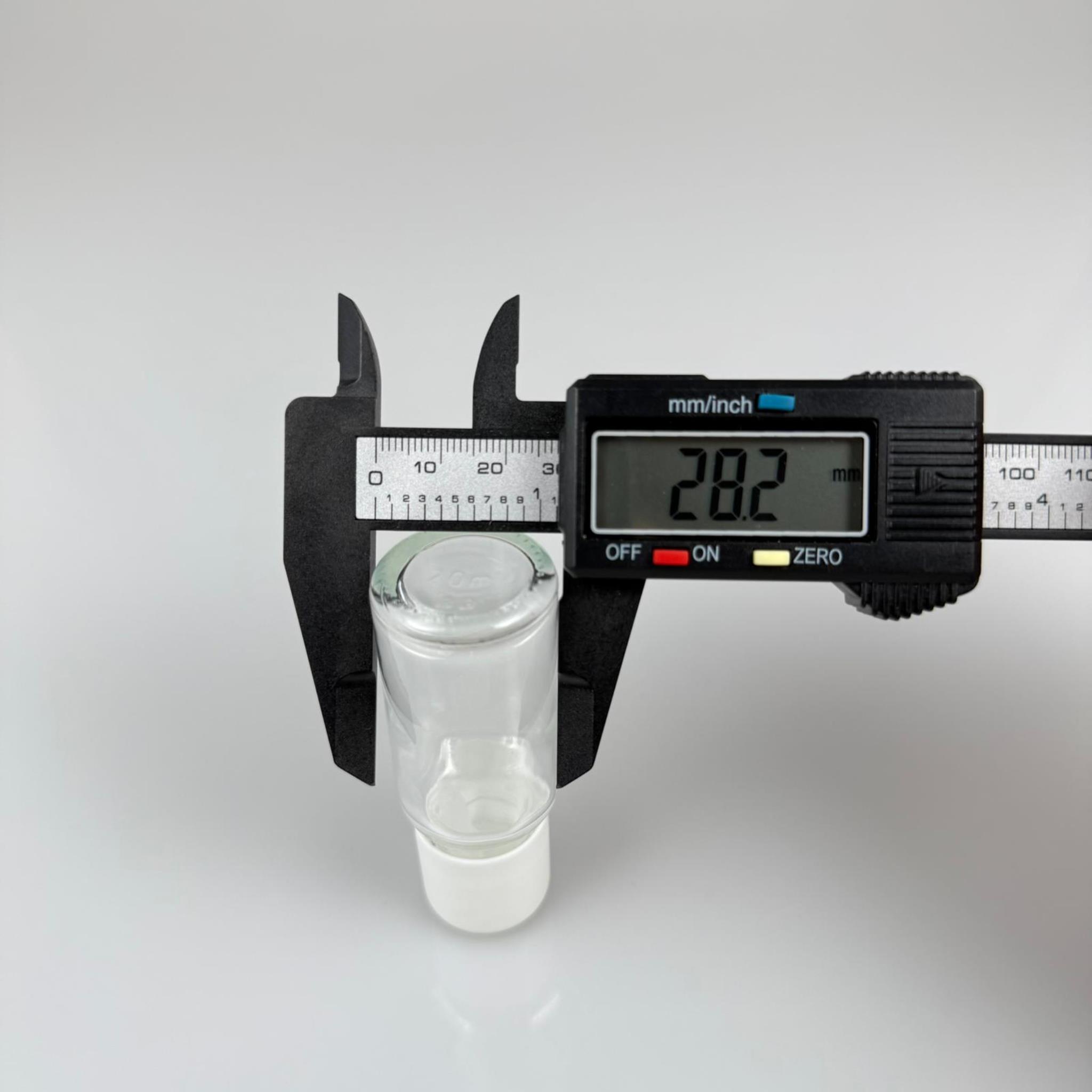 20 CC ŞEFFAF CAM ŞİŞE + İÇTEN DAMLALIKLI ÇOCUK KİLİTLİ BEYAZ KAPAK - SAYDAM 20 ML KİLİT KAPAKLI DAMLATMALI ŞİŞE