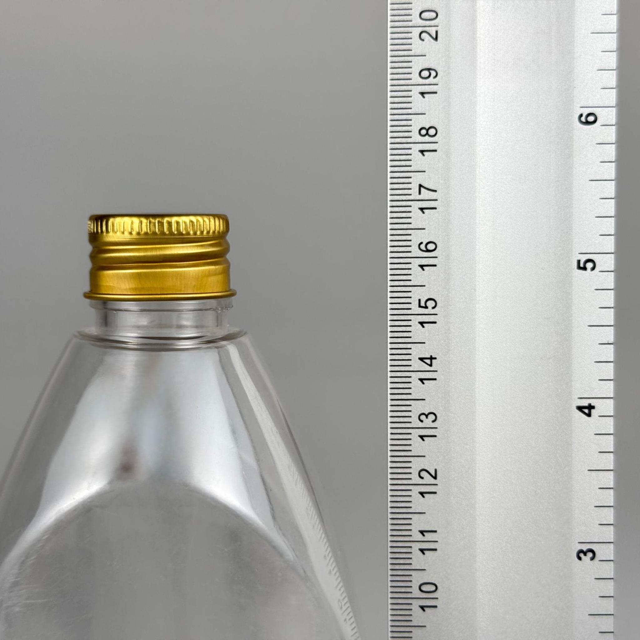 400 CC YASSI PET SIVI SABUN ŞİŞESİ (AĞIZ ÇAPI 24 MM) + KÖPÜK CONTALI GOLD METAL ALÜMİNYUM KAPAKLI +KOLONYA TIPALI TAKIM - 400 ML KAPAKLI PLASTİK ŞİŞELER