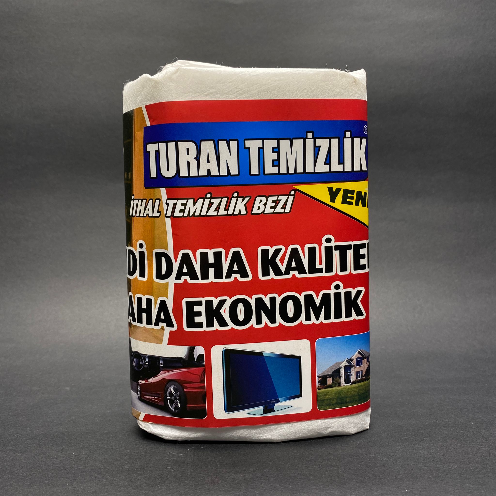 TEMİZLİK BEZİ - VİSKOZ  - KESİLEREK KULANILABİLİR - CAM, METAL, AHŞAP,  OTOMOBİL SERT YÜZEYLERE UYGUN - 1 RULO FİYATIDIR