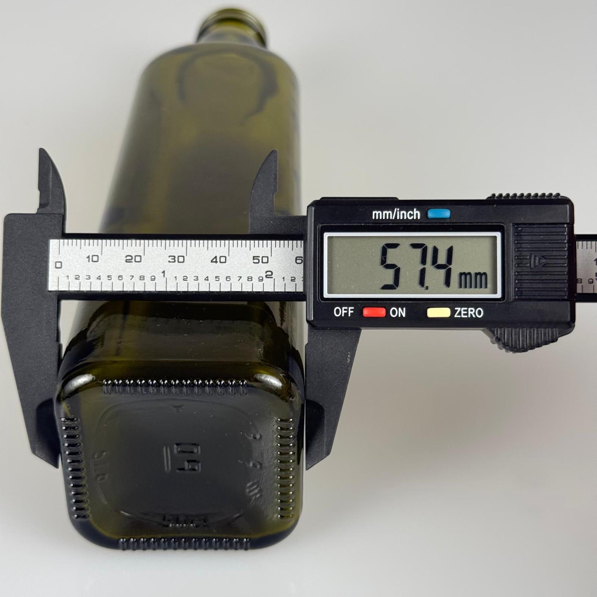 500 CC YEŞİL MARASKA CAM ŞİŞE - SİYAH METAL ALÜMİNYUM KAPAKLI - 500 ML KÖŞELİ YAĞ ŞİŞESİ - SİRKE ŞİŞESİ