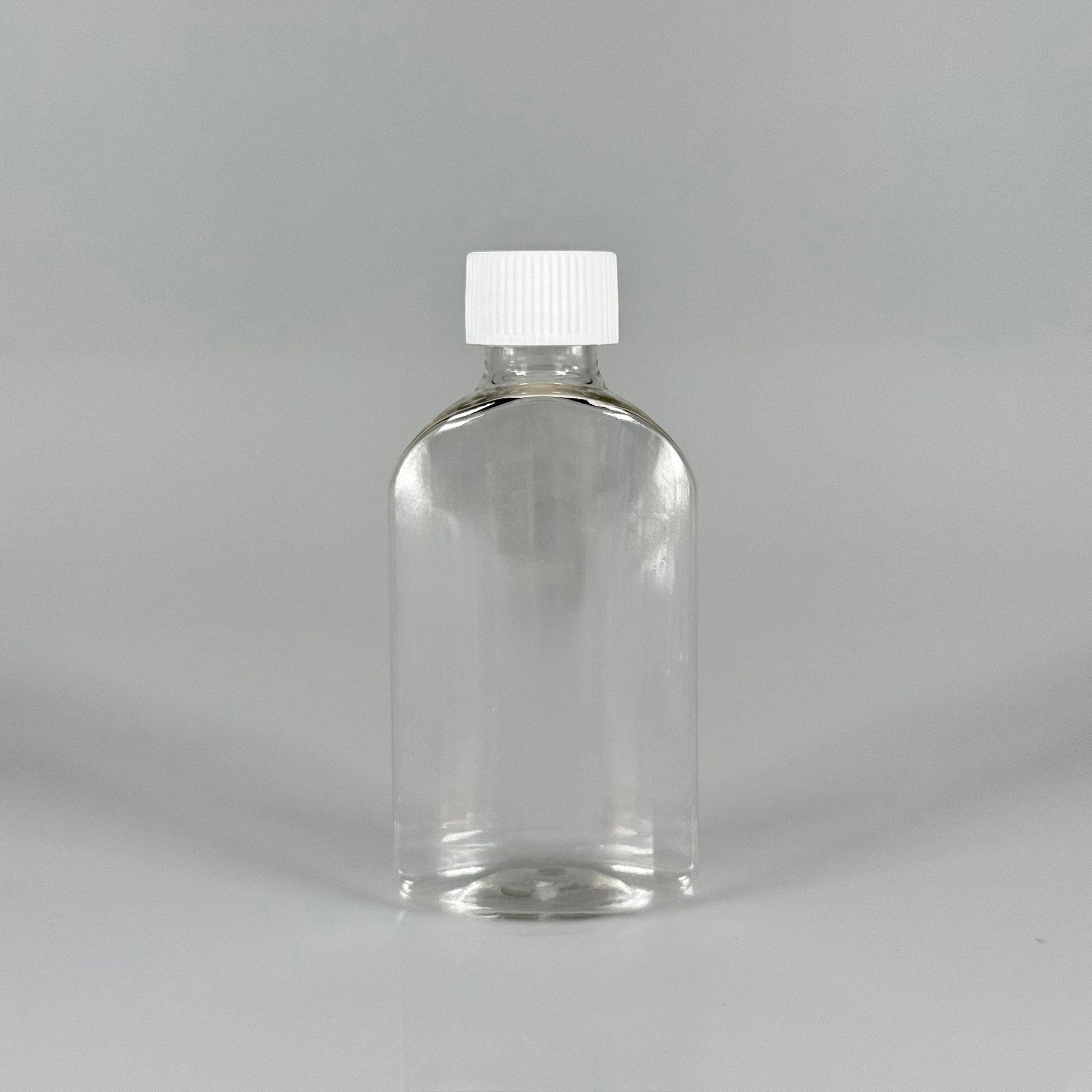 50 CC YASSI PET ŞİŞE + CONTALI BEYAZ KAPAK