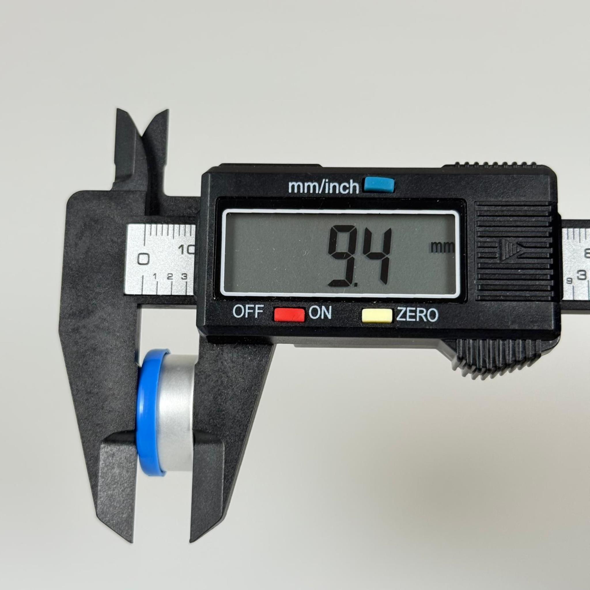 PENİSİLİN ALÜMİNYUM FLAKON KAPAK MAVİ -  20 MM DÜZ RENKLİ FLİP-OFF KAPAK