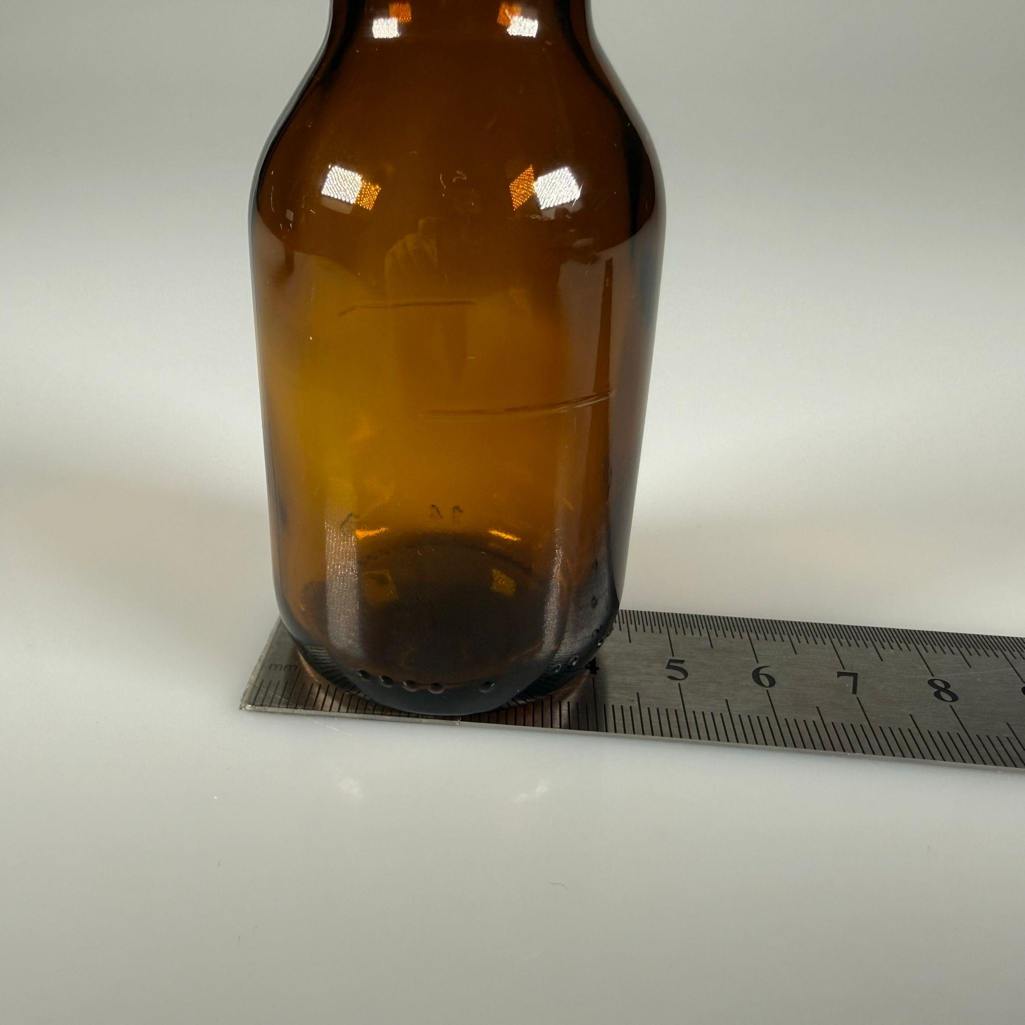 50 ML DOLUMU KOLAY, GENİŞ AĞIZLI İÇTEN DAMLALIKLI ŞİŞE (28 MM AĞIZ)  - 50 CC BEYAZ CONTALI KAPAKLI İÇTEN DAMLALIKLI CAM ECZA ŞİŞESİ - AMBER KAHVERENGİ