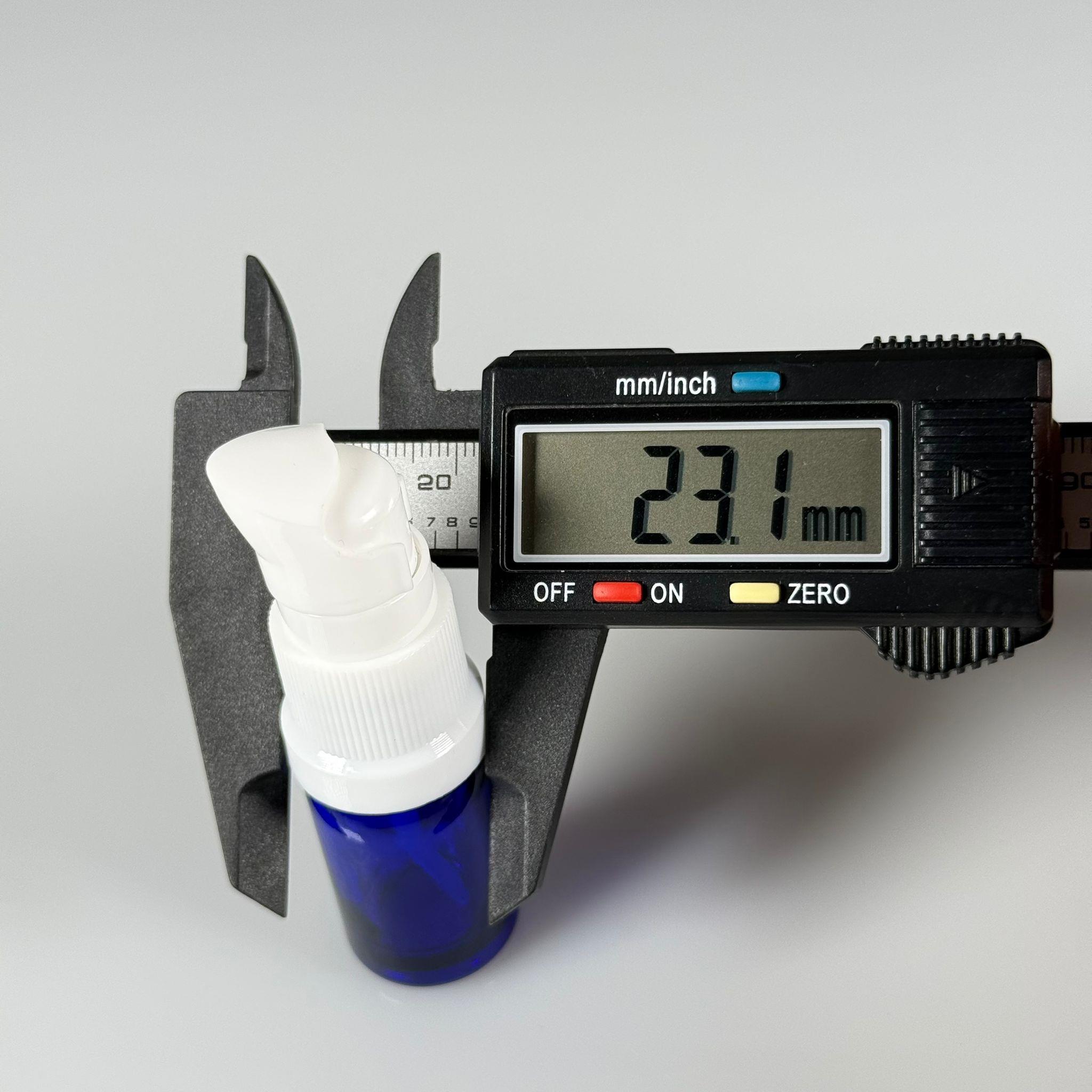 5 CC MAVİ CAM ŞİŞE - SIZDIRMAZ ETEKLİ BEYAZ LOSYON POMPALI TAKIM - 5 ML LOSYON ŞİŞESİ - YAĞ, KREM GİBİ YOĞUN KIVAMLI SIVILAR İÇİN CAM AMBALAJ