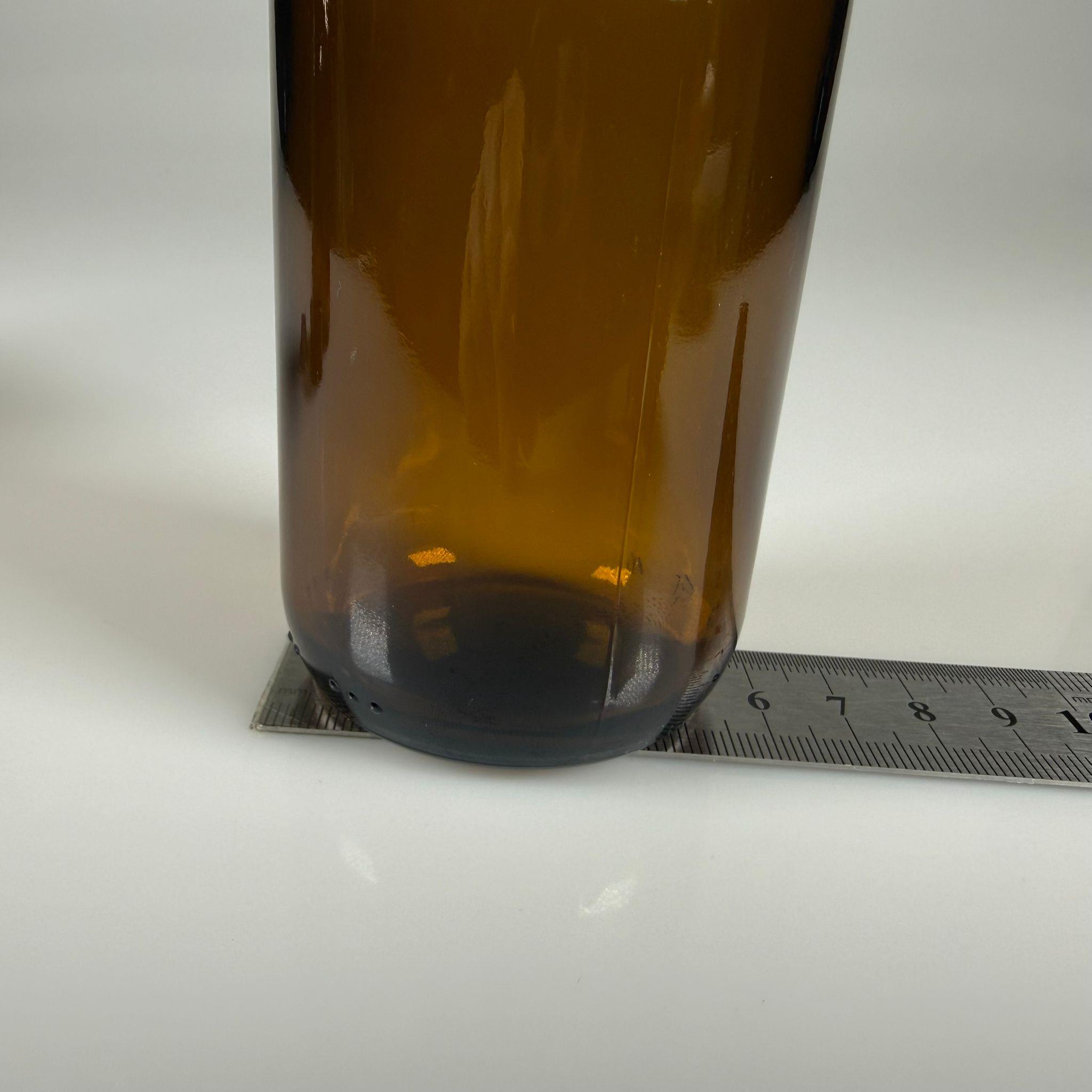 FLAKON ENJEKTÖR SERUM ŞİŞESİ - 200 ML ECZA CAM ŞİŞE + VİDALI DELİKLİ KAPAK (ELLE ÇEVİREREK KAPANIR) + KAUÇUK BUTİL TIPA TAKIM